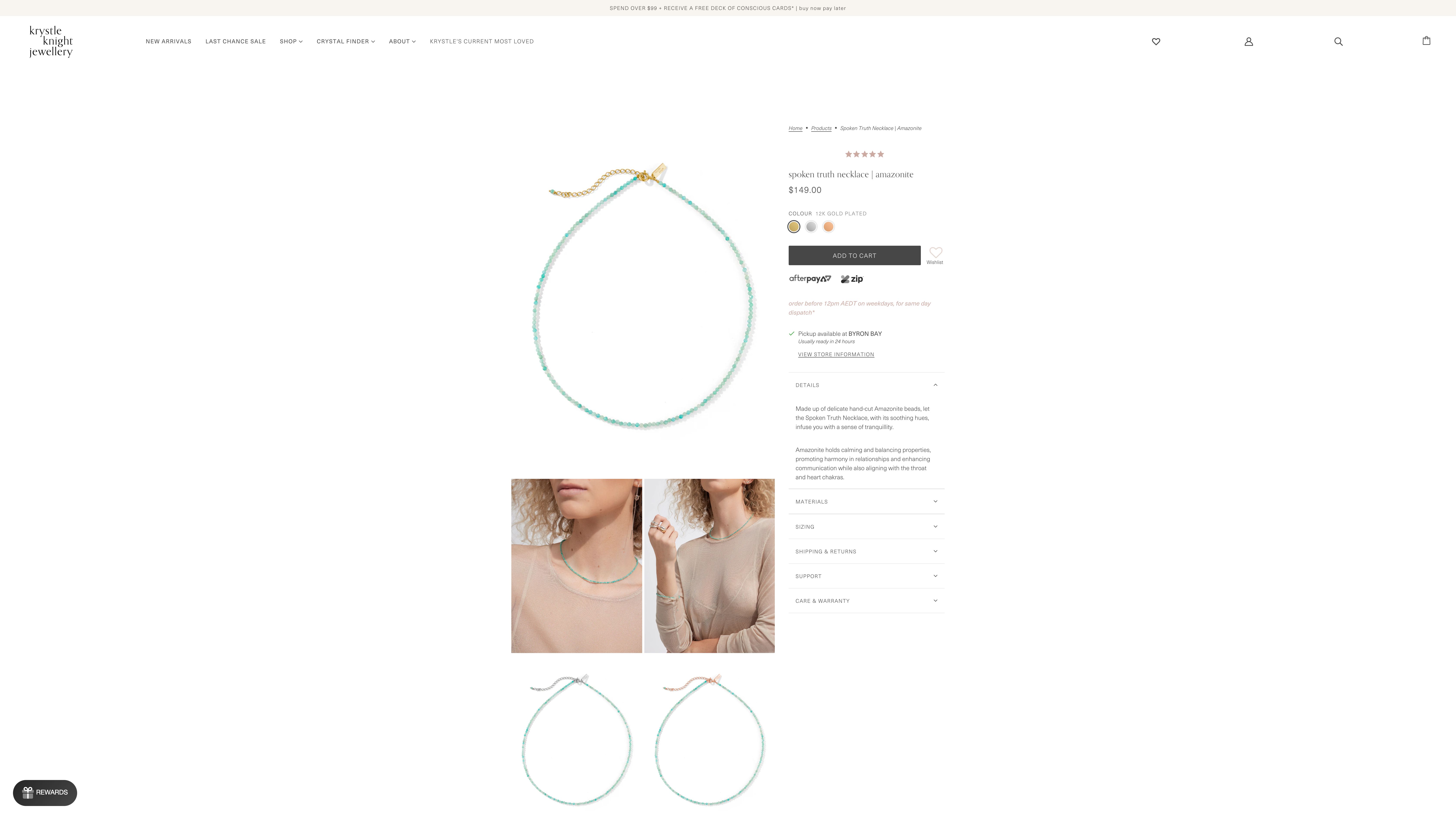 Krystle Knight Jewellery - Shimmering Web Magic screenshot 6