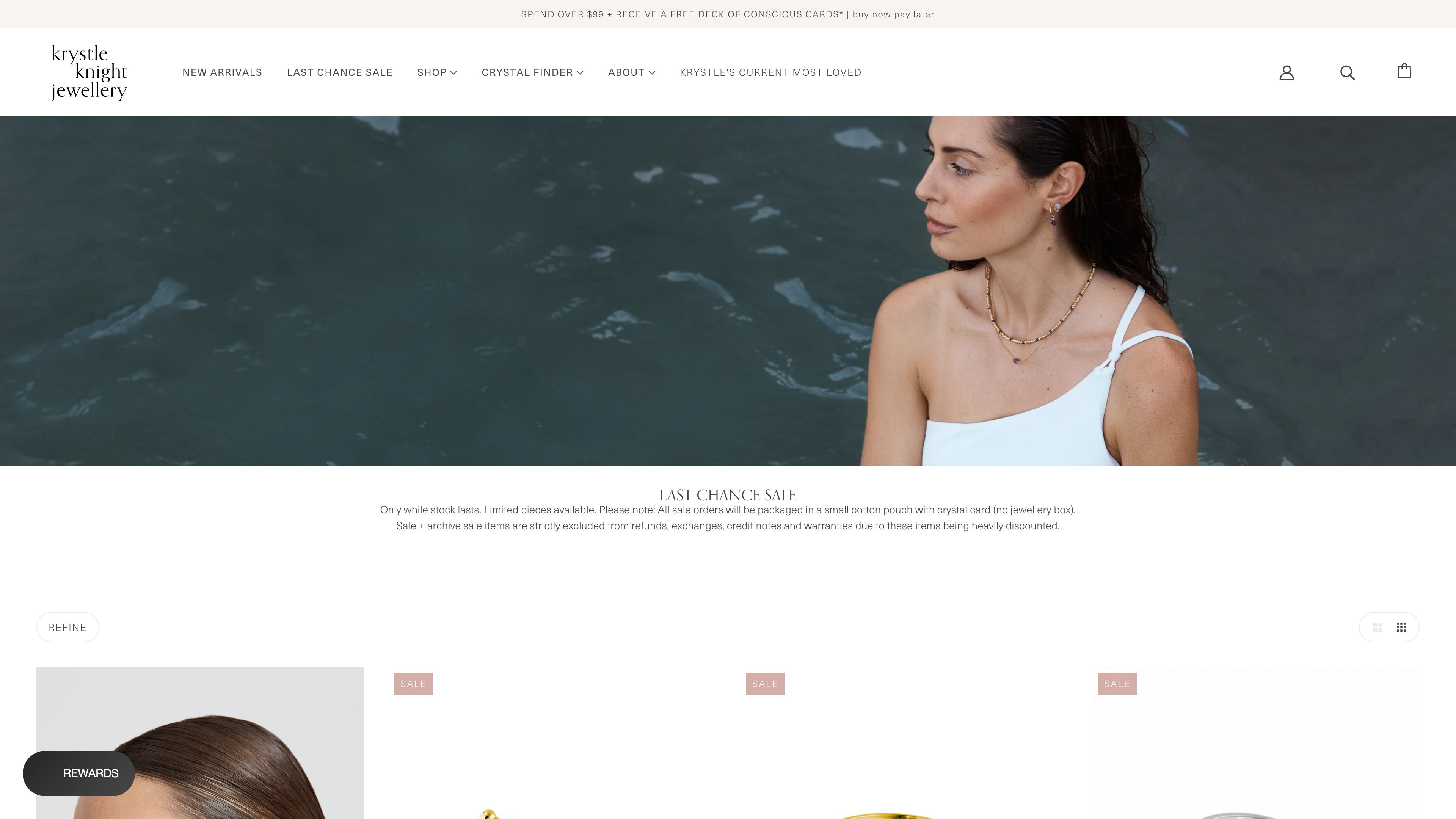 Krystle Knight Jewellery - Shimmering Web Magic screenshot