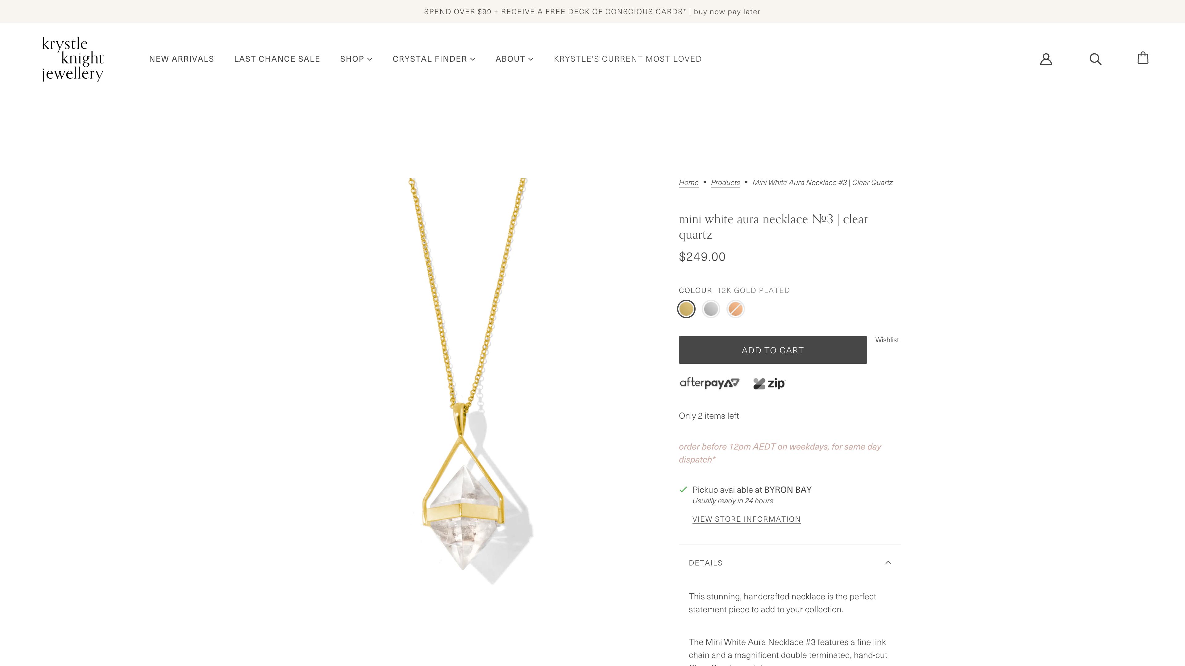 Krystle Knight Jewellery - Shimmering Web Magic screenshot 4