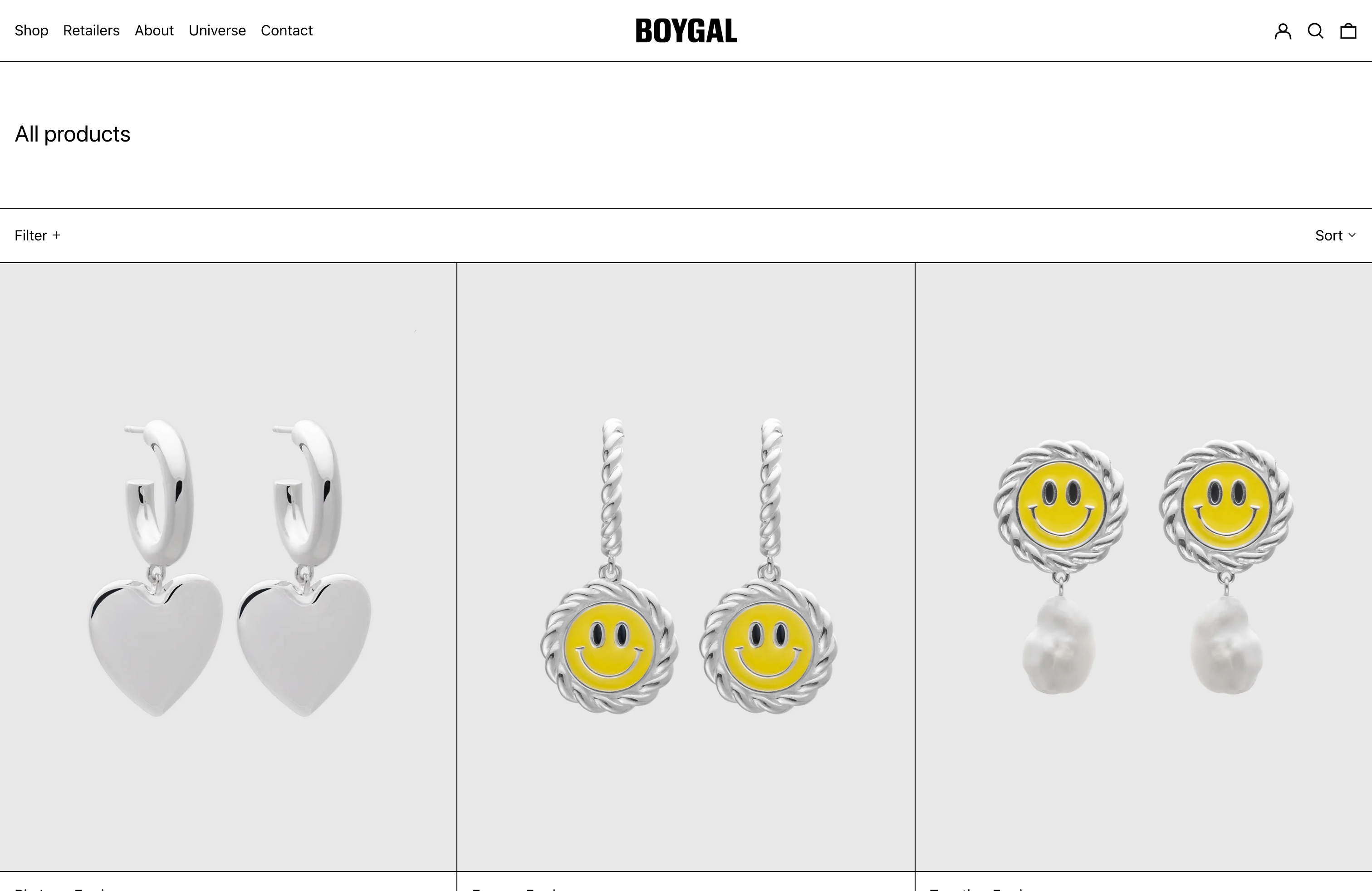 Pixel-Perfect Shopify Jewelry Website for Boygal