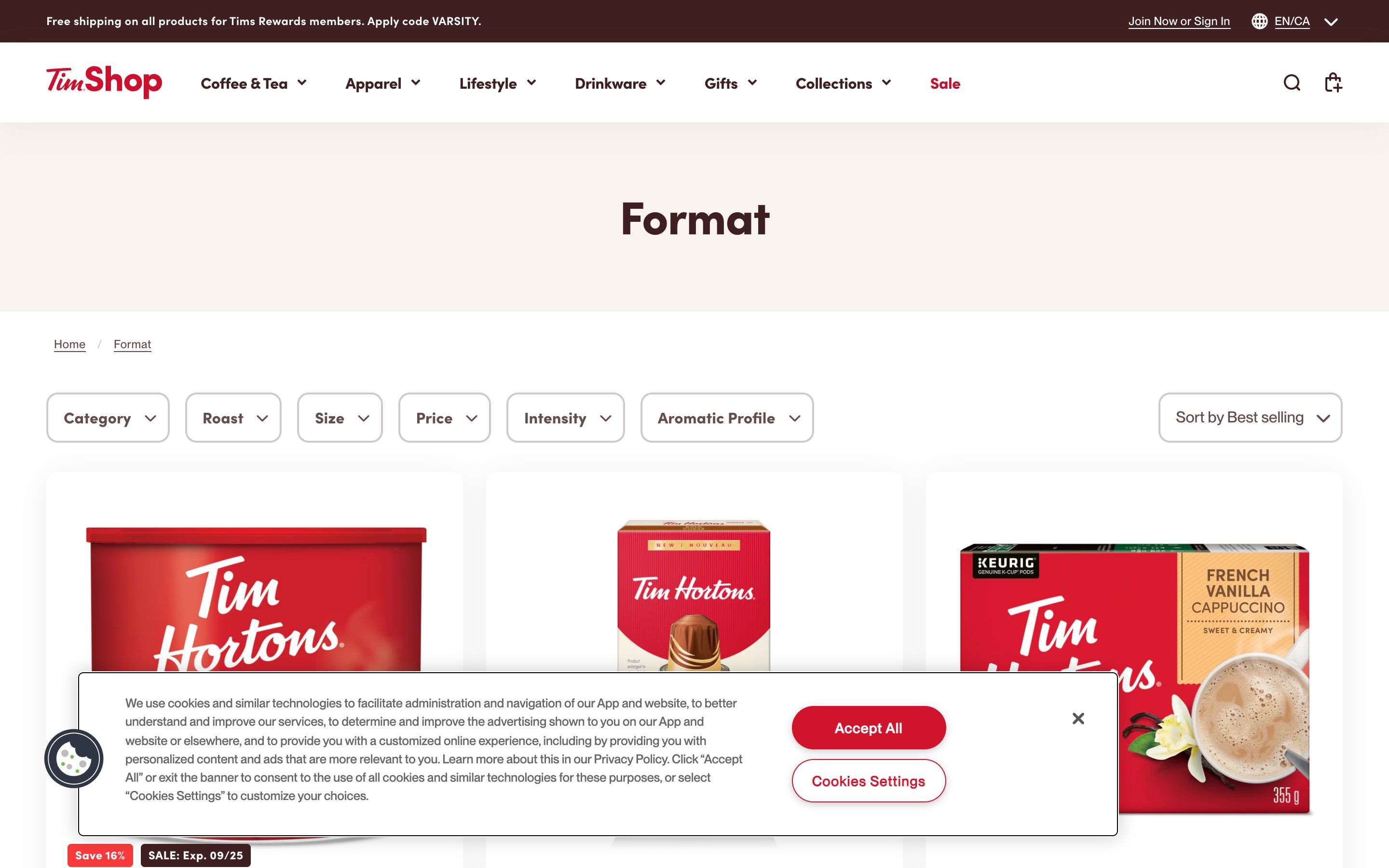 Tim Hortons screenshot 3