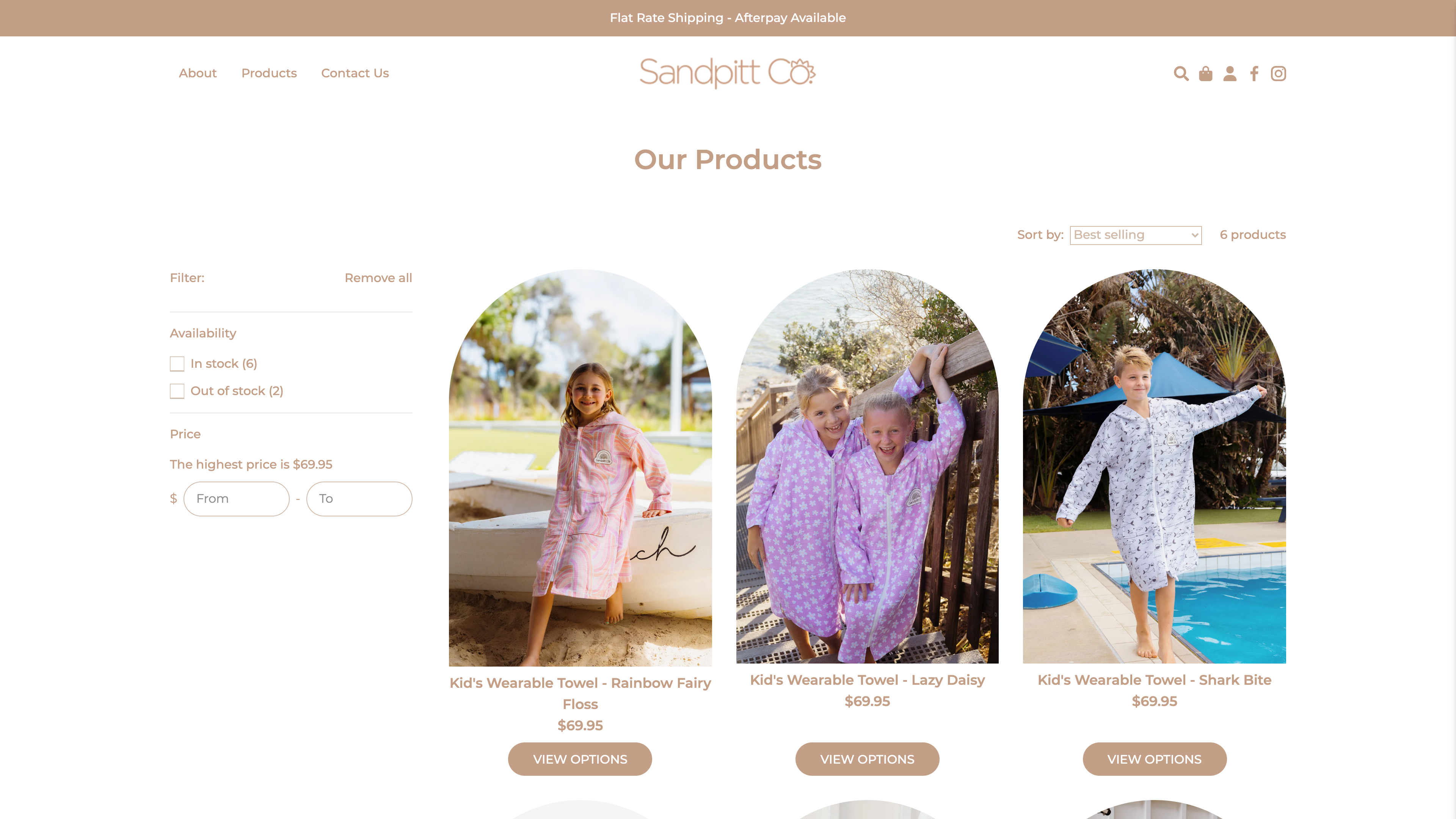 Sandpitt Co | Theme Development & Wholesale Functionality screenshot 2