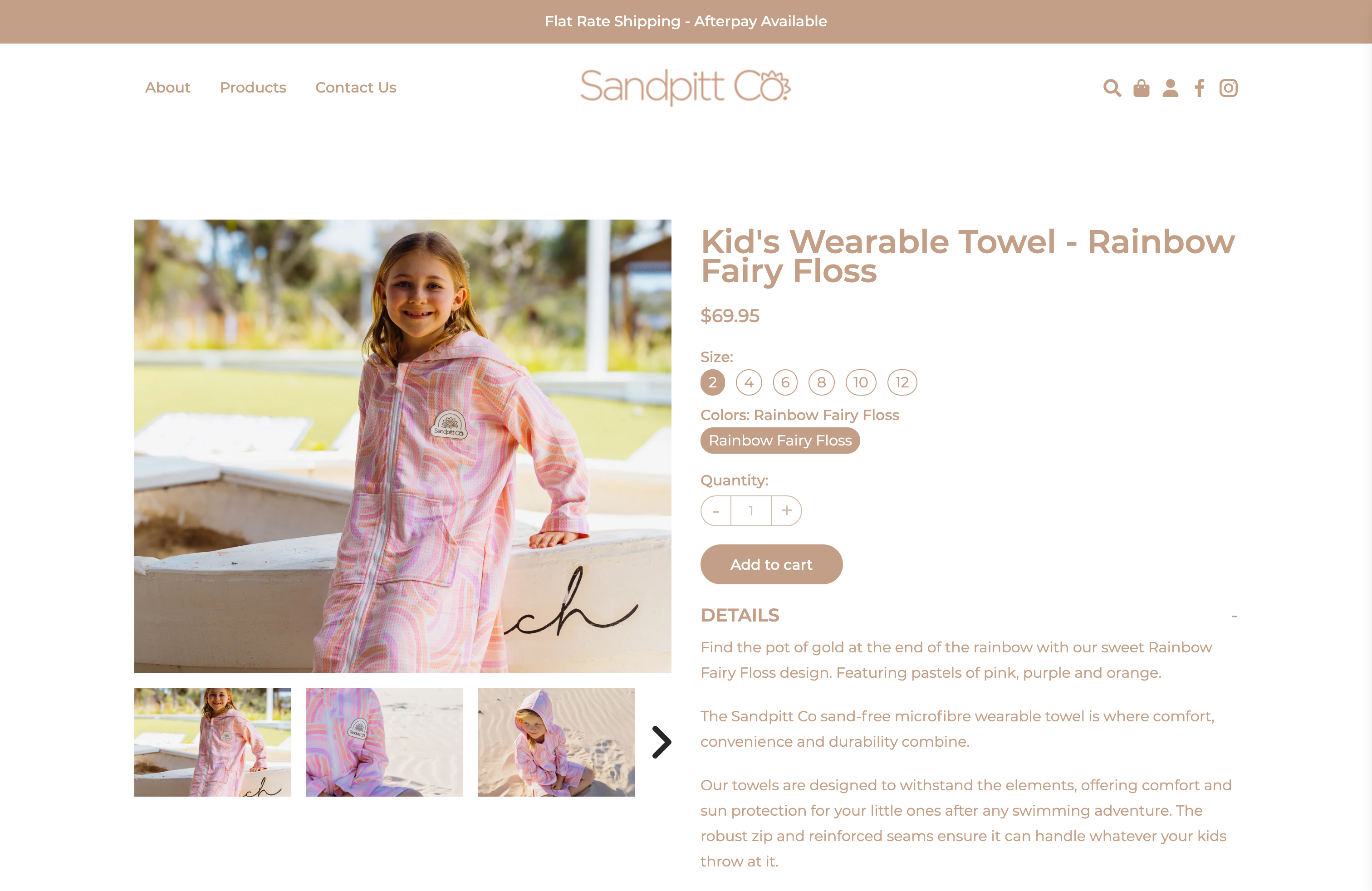 Sandpitt Co | Theme Development & Wholesale Functionality screenshot 3