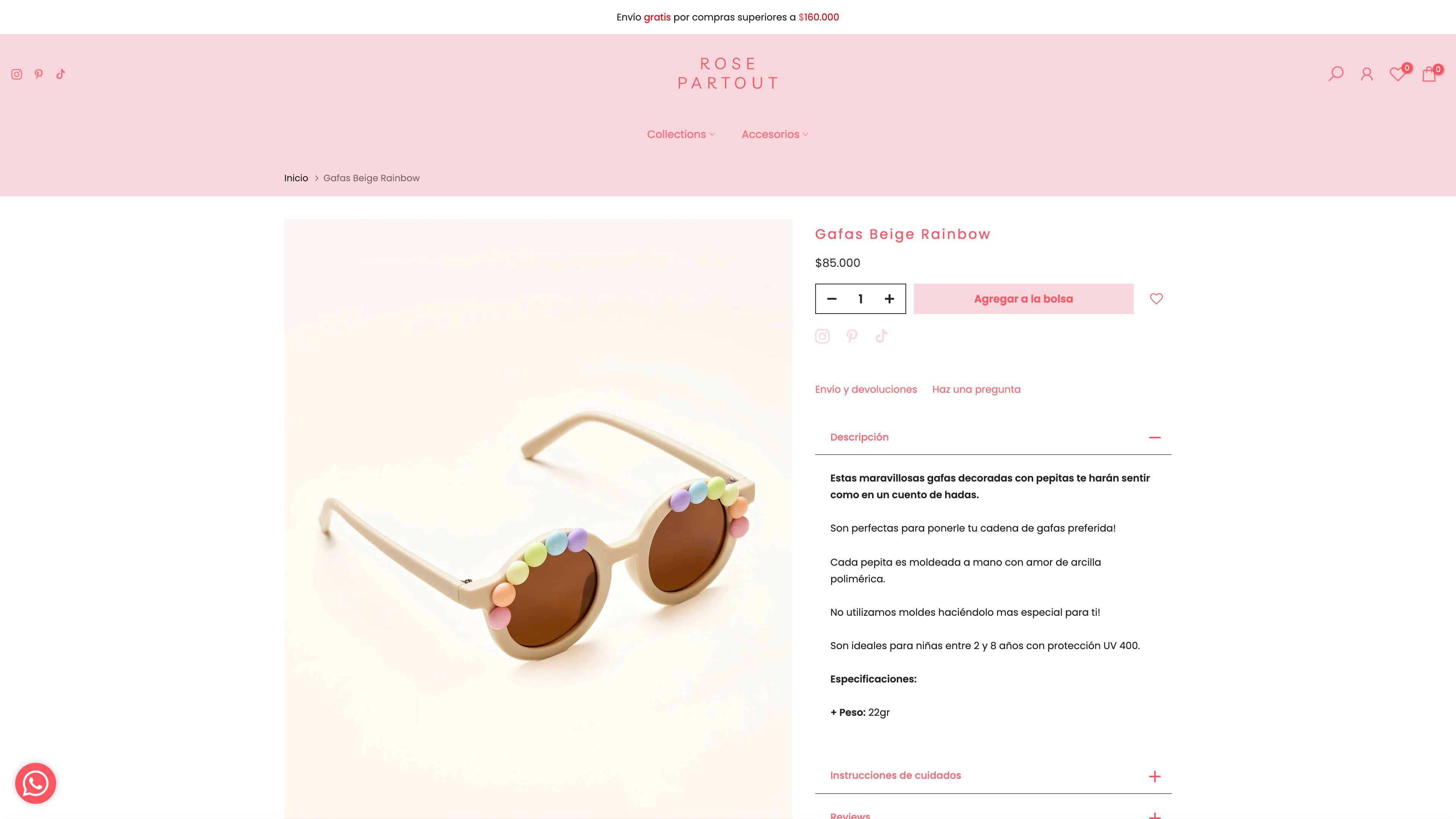 Interface Design and Implementation for Rose Partout