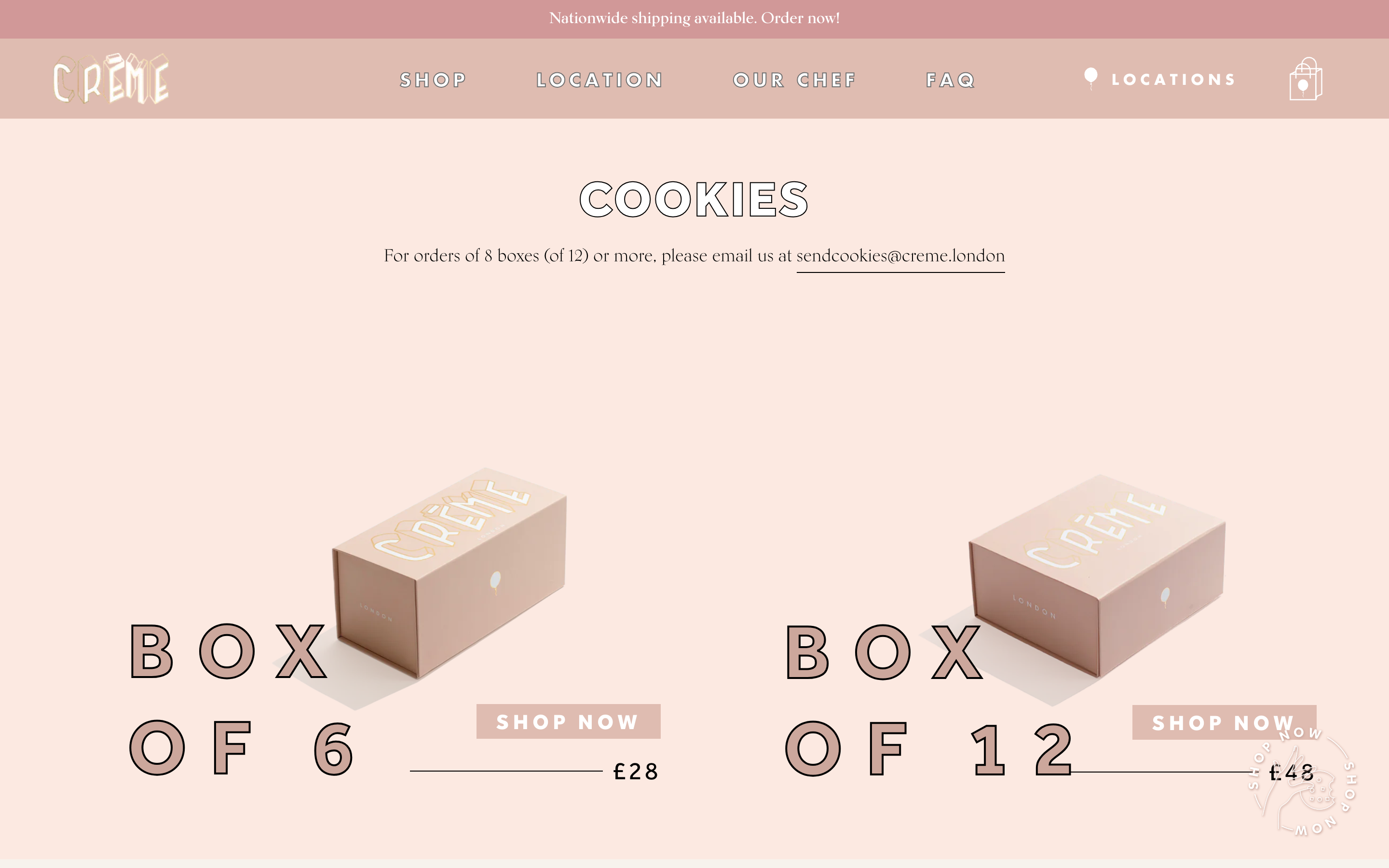 Crème London screenshot 2