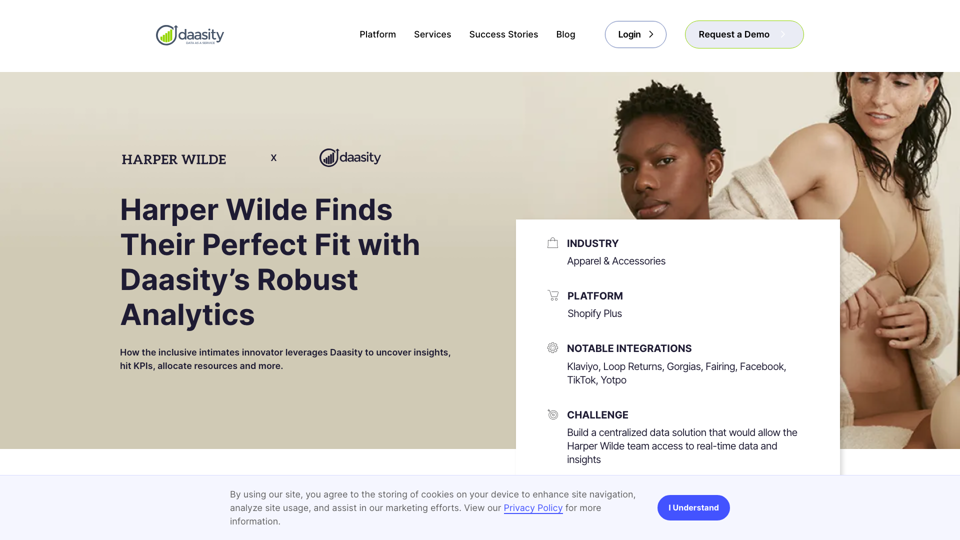 Harper Wilde Finds Their Perfect Fit with Daasity's Robust Analytics screenshot
