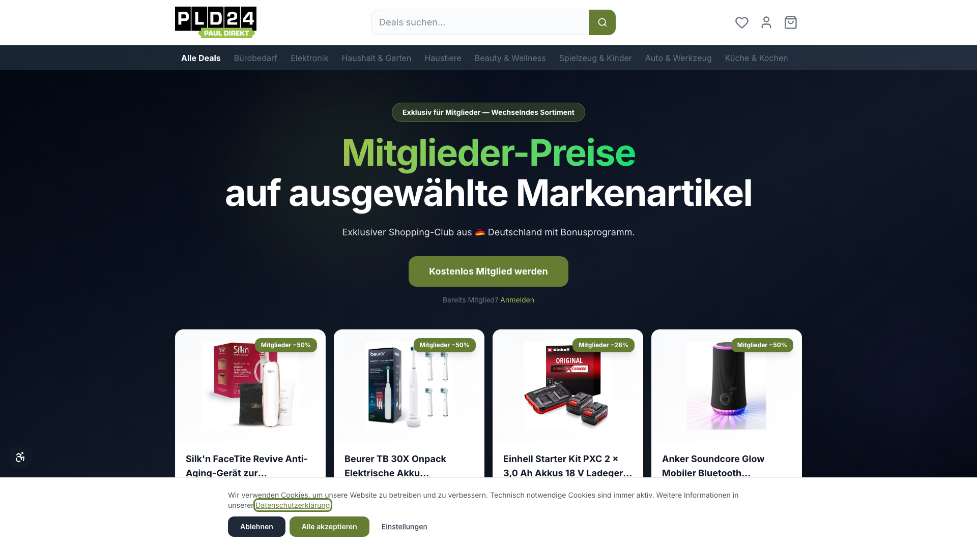 pauldirekt – Relaunch of a Successful Shopping Club
