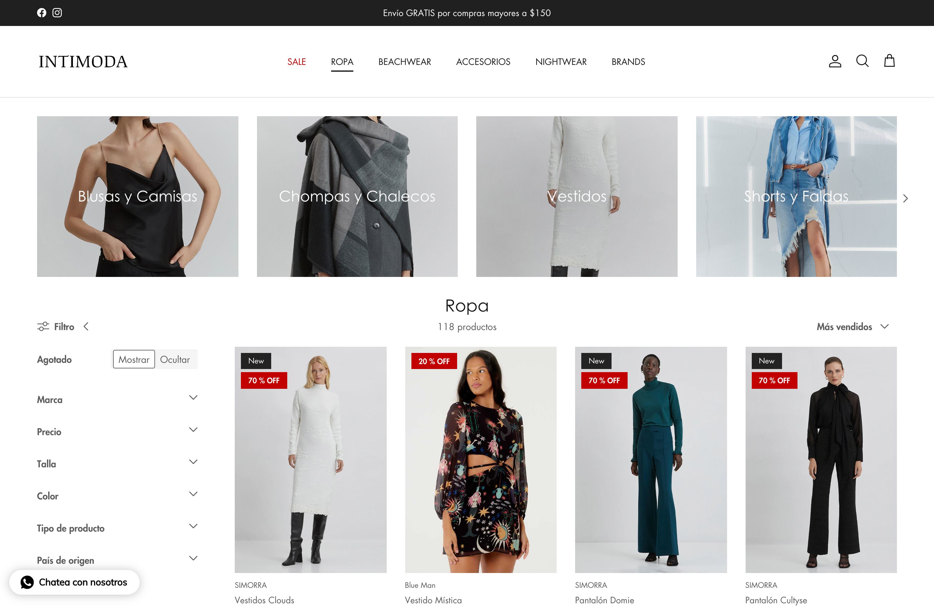Intimoda | Perú screenshot 3