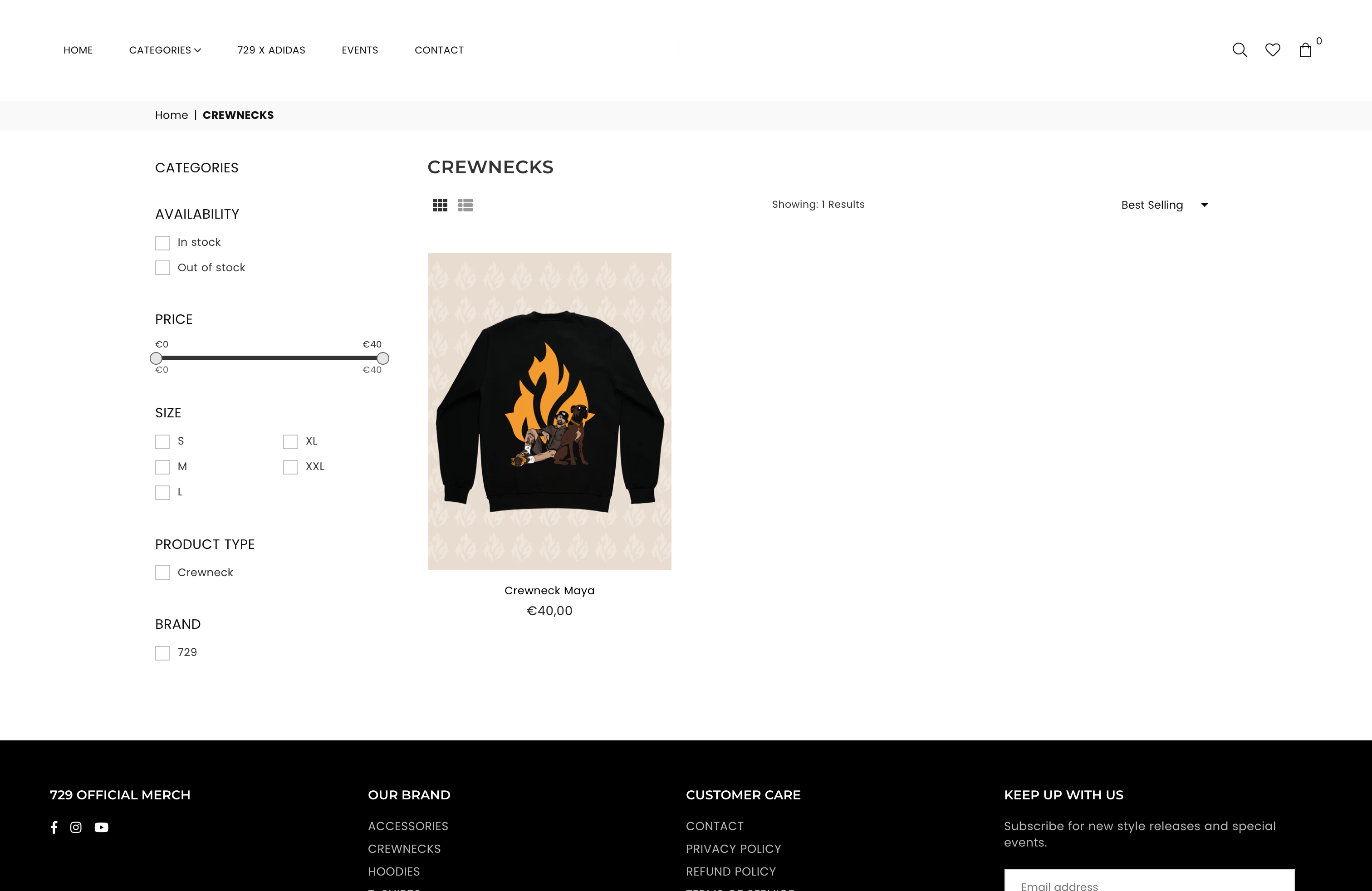 729 Merch screenshot 3