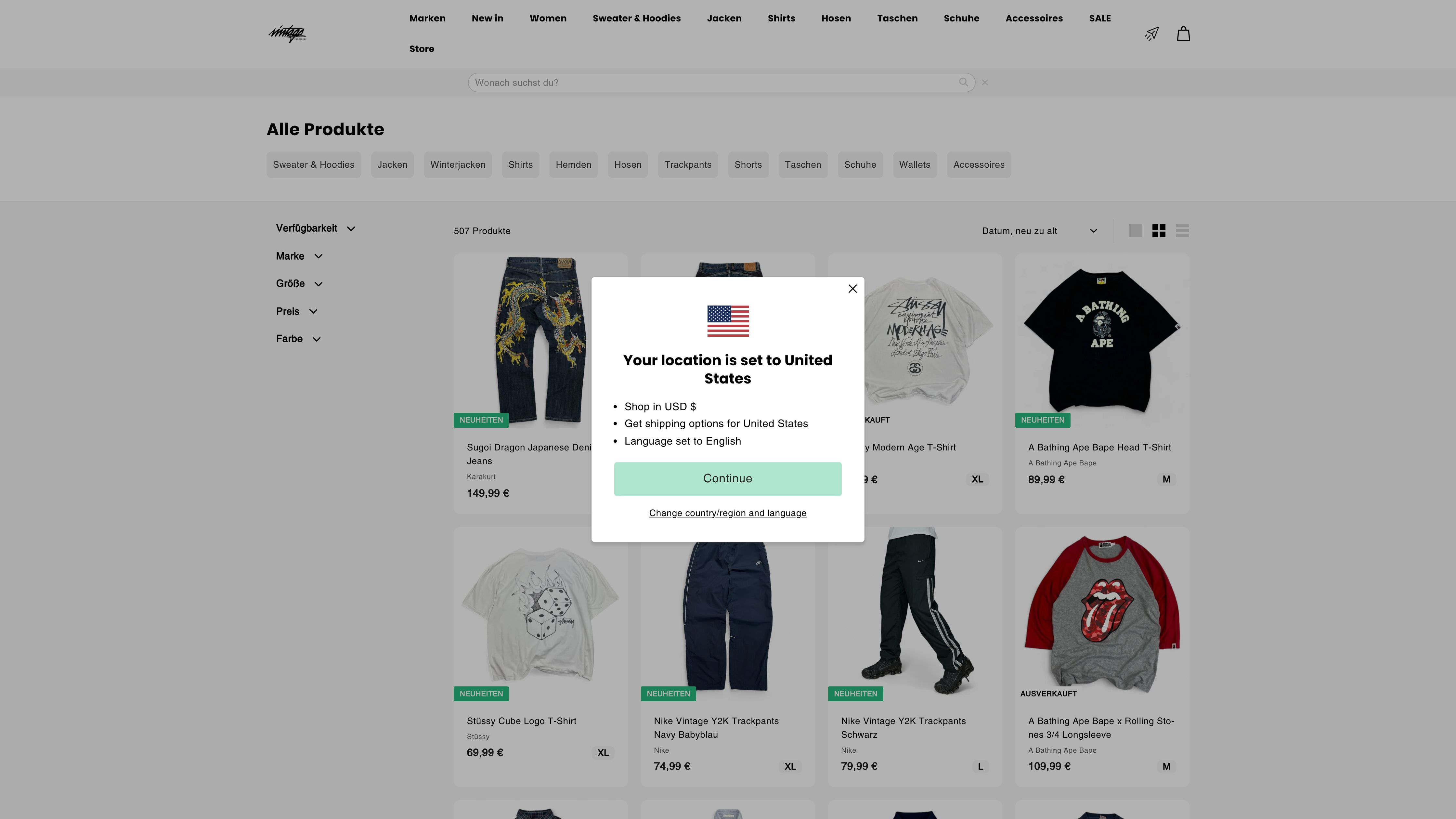 Vintageconcierge - Shop-Relaunch & Conversion Rate Optimierung screenshot 3