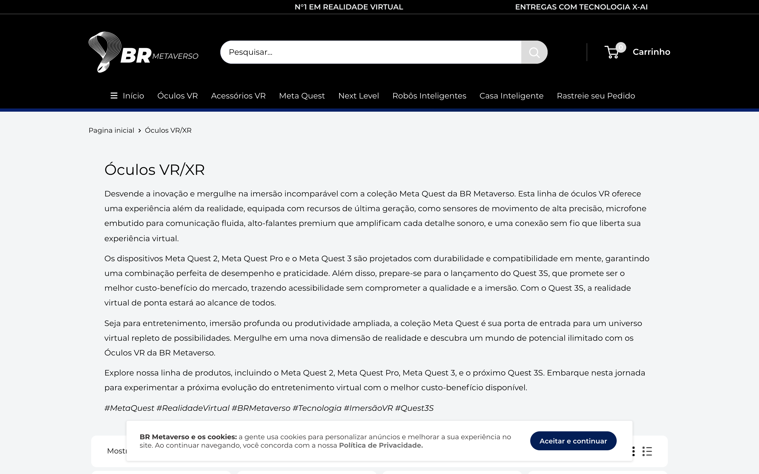 BR Metaverso screenshot