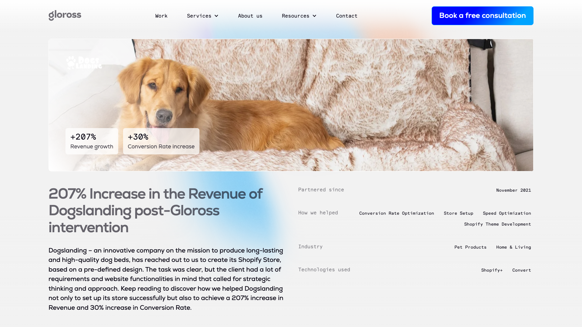 DogsLanding - 207% Increase in Revenue screenshot