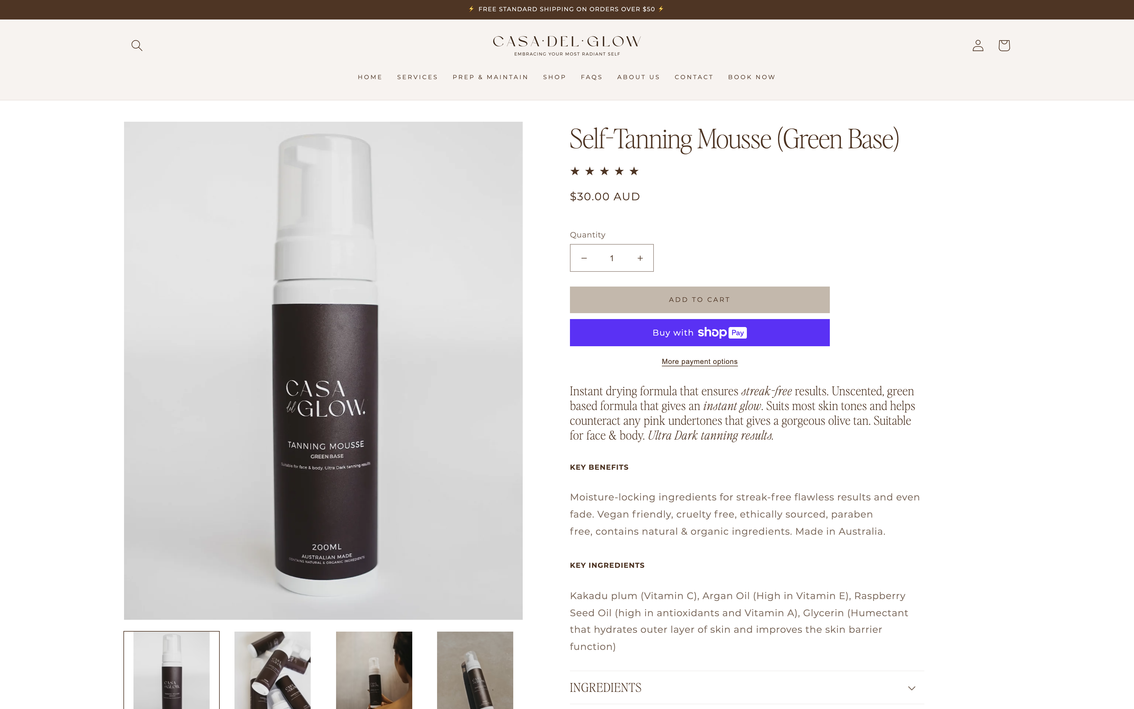 Casa Del Glow | Self-Tanning & Beauty  screenshot 3