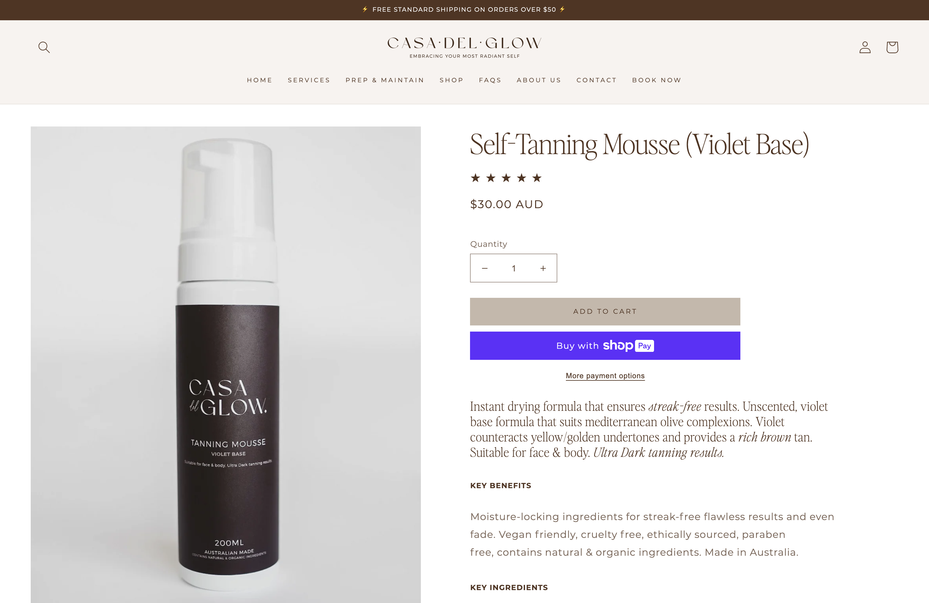 Casa Del Glow | Self-Tanning & Beauty  screenshot 4