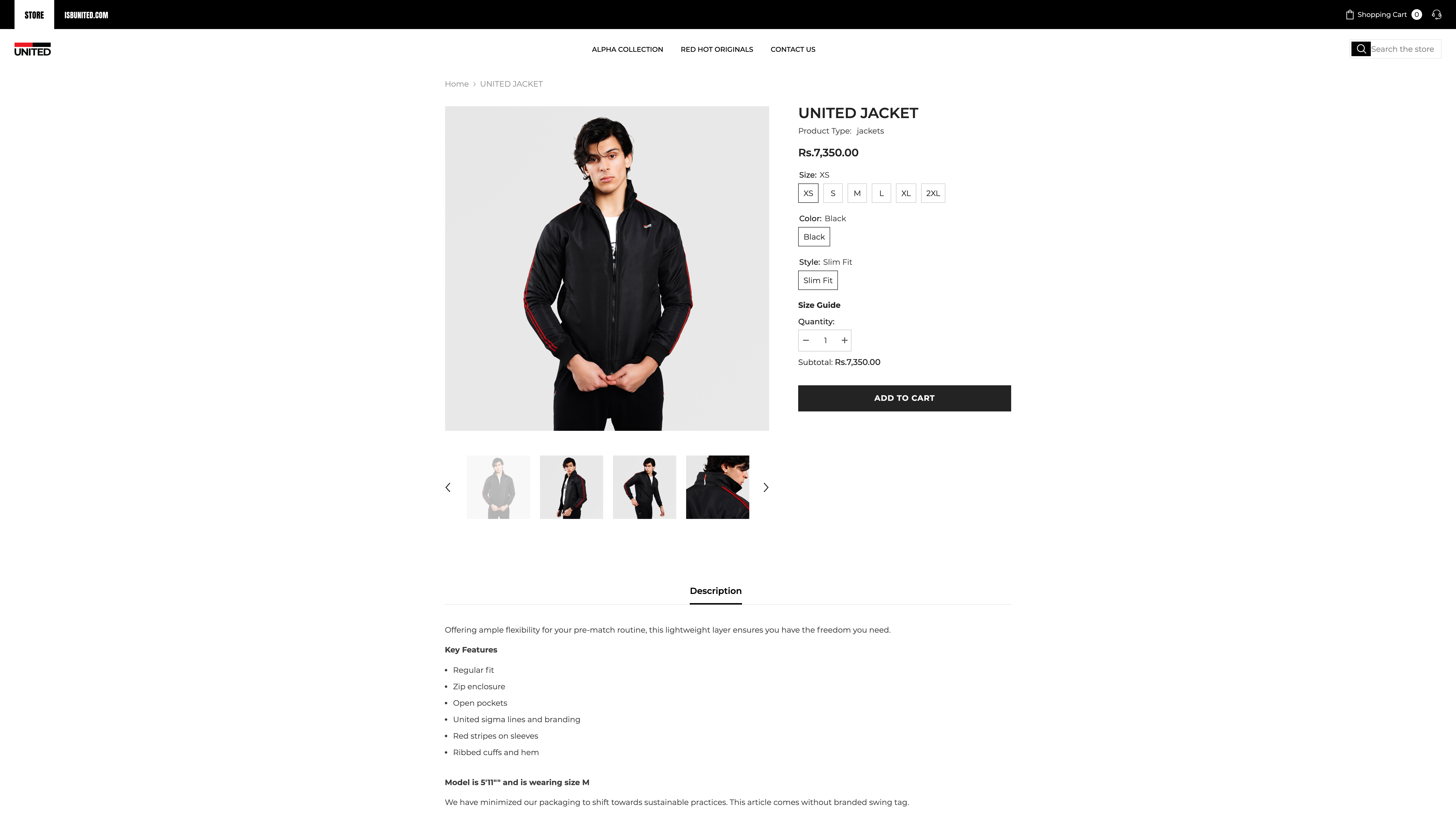 Islamabad United Online Store screenshot 5