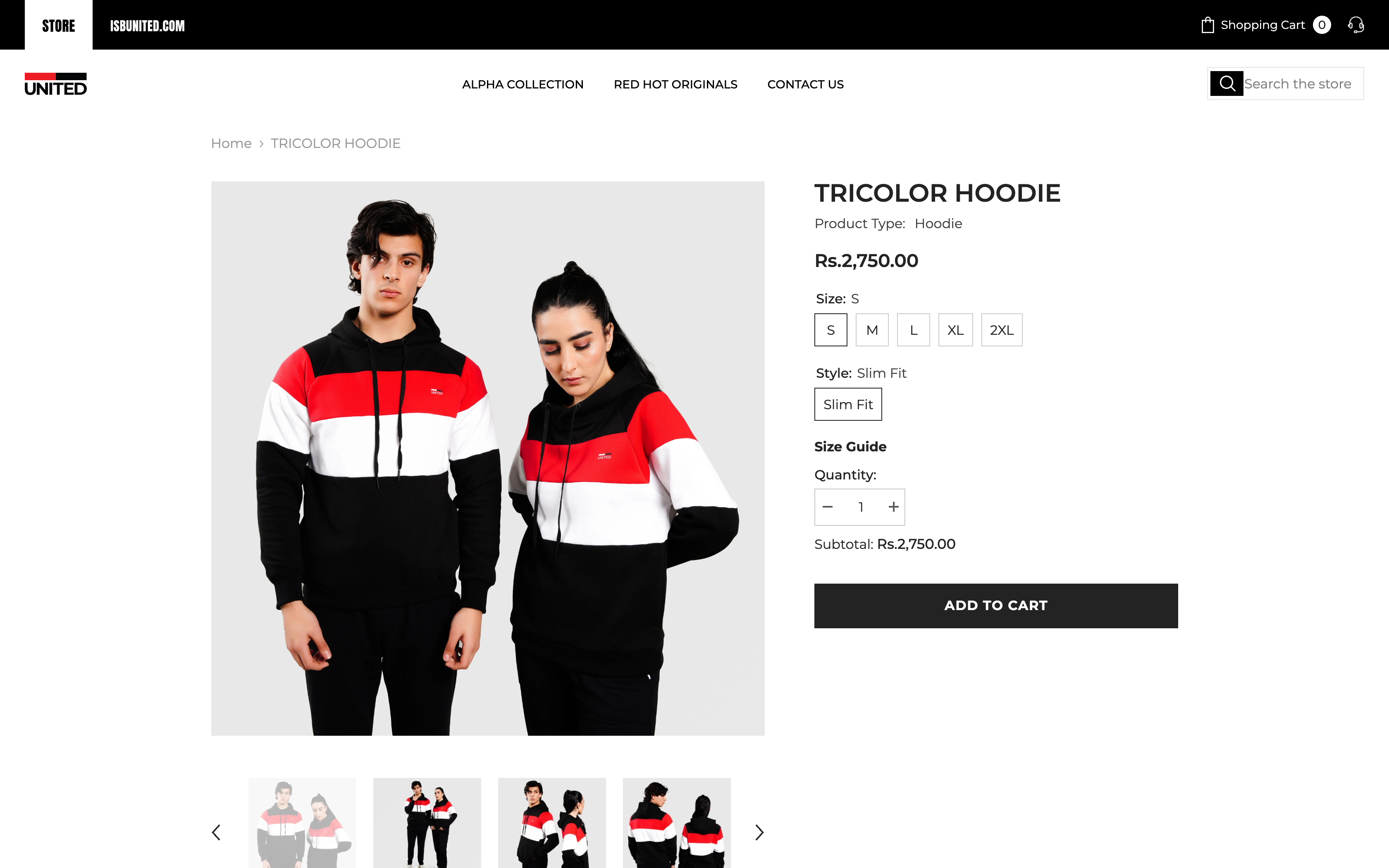 Islamabad United Online Store screenshot 3