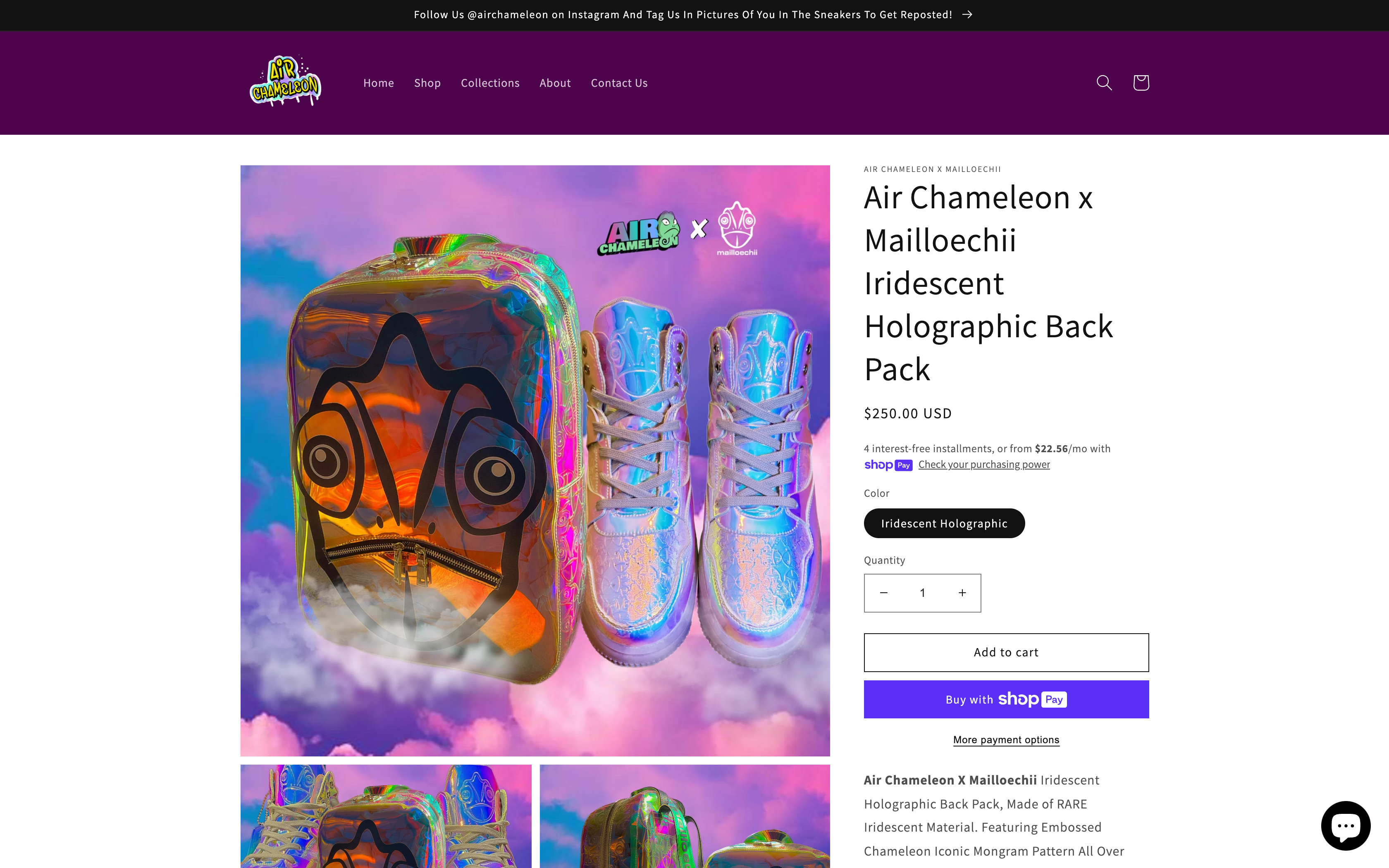 Air Chameleon Sneakers screenshot 4