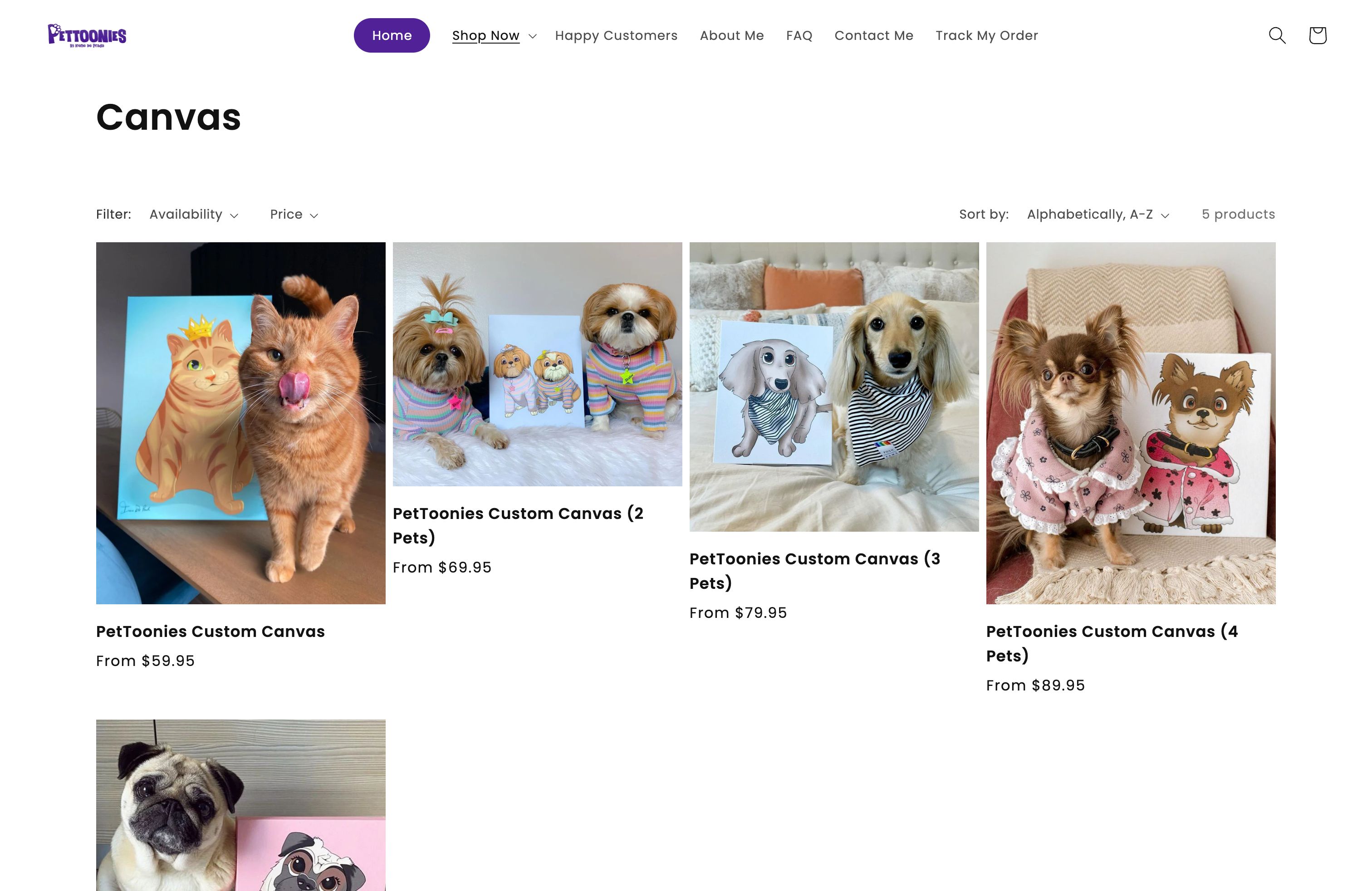 Pettoonies- Custom pettoonies portraits (Art) screenshot 3