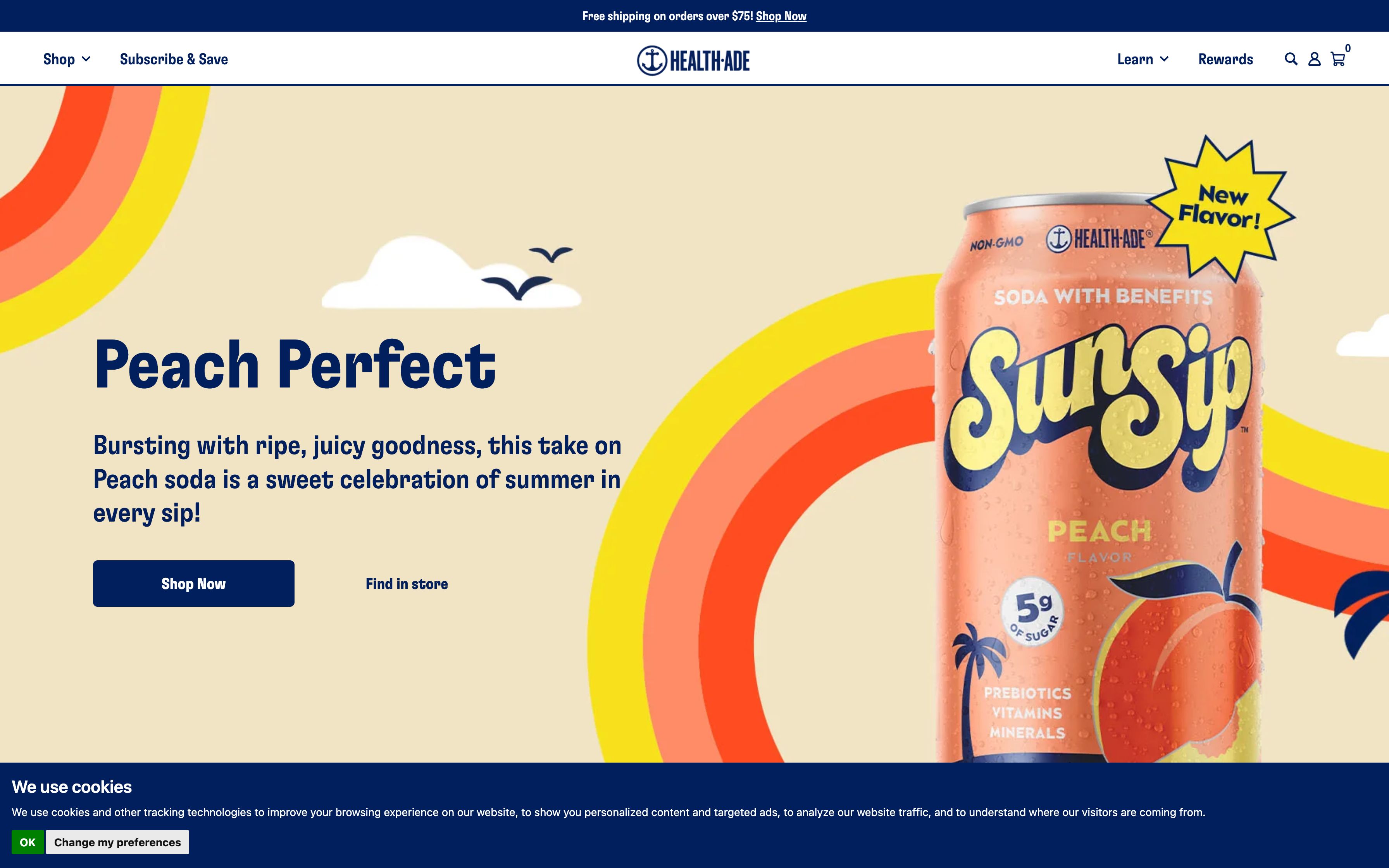 Health-Ade Kombucha Shopify Plus Blog Redesign screenshot 3