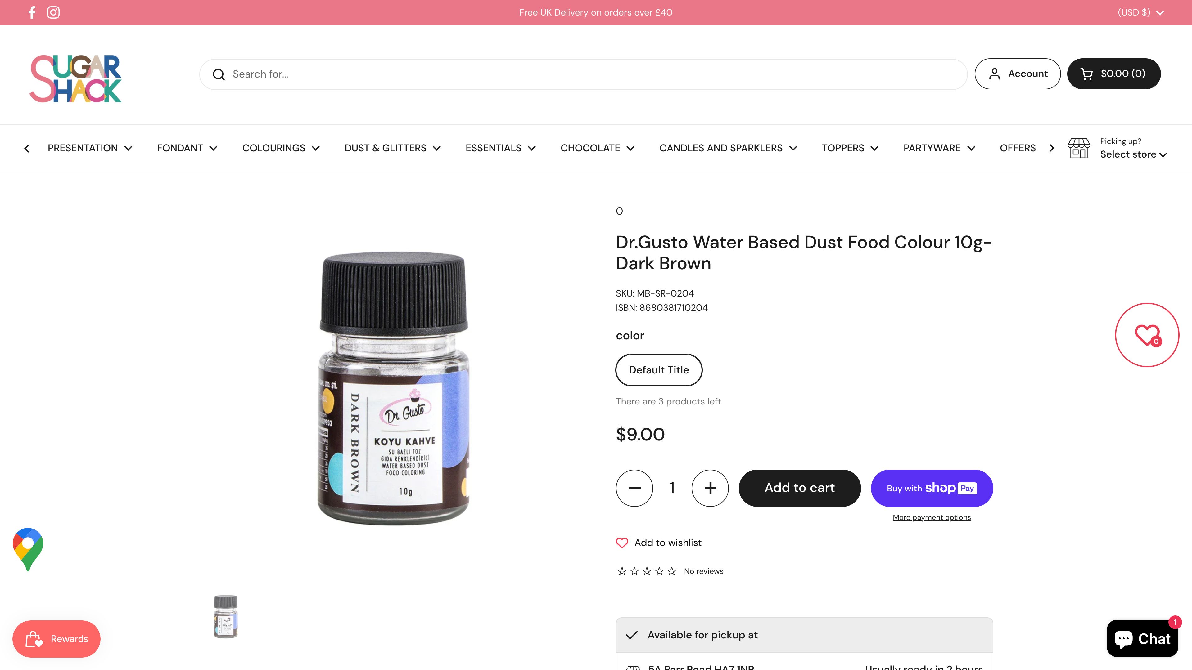 Sugarshack Baking Industry London UK screenshot 5