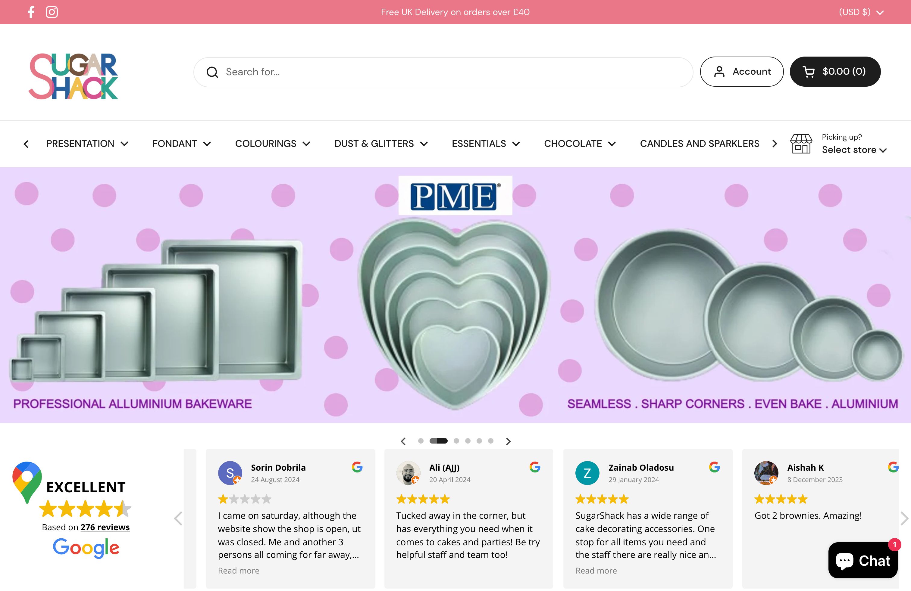 Sugarshack Baking Industry London UK screenshot 6