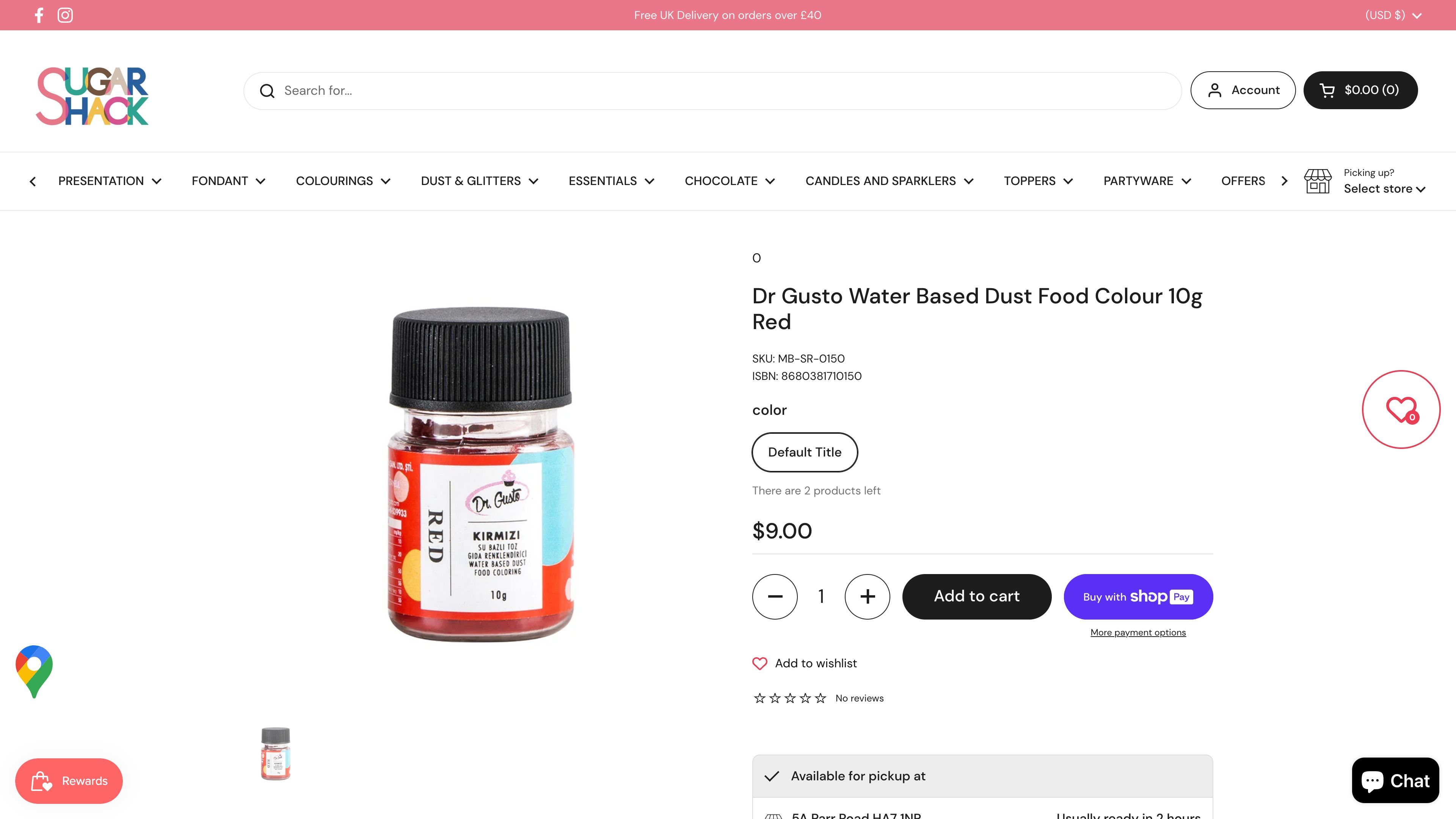 Sugarshack Baking Industry London UK screenshot 4