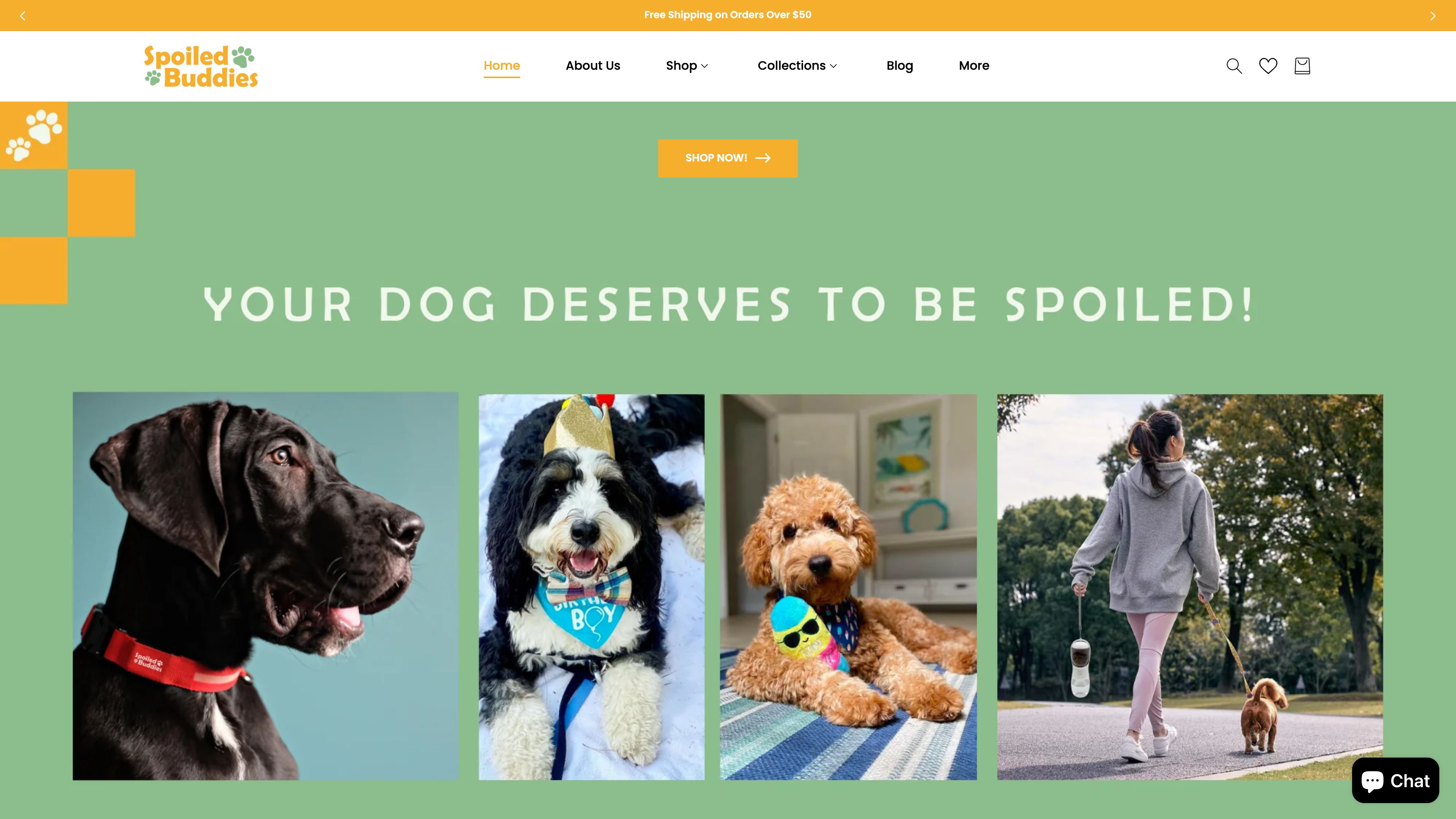 Online Dog Boutique screenshot