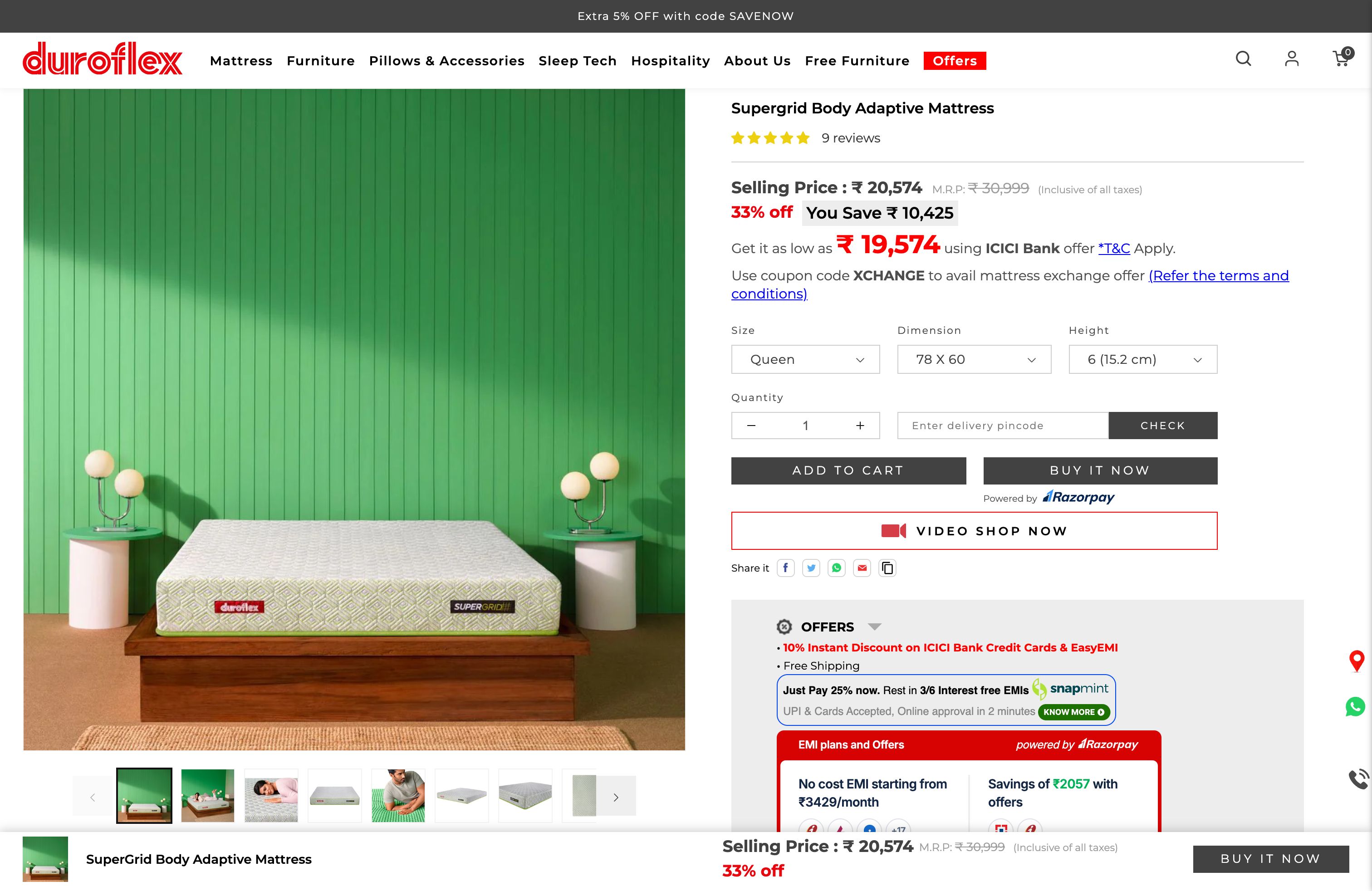 Duroflex screenshot 5