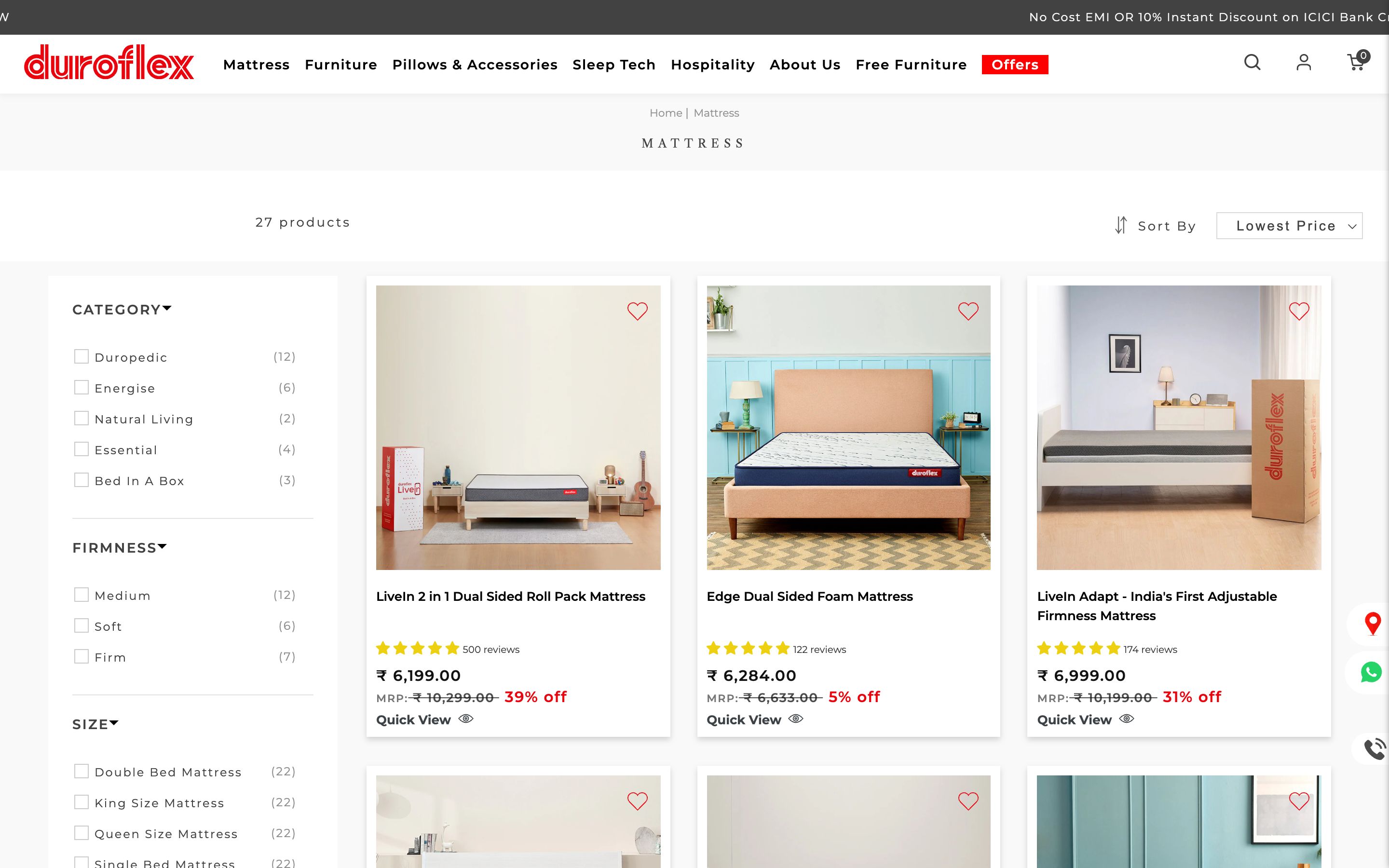 Duroflex screenshot 2