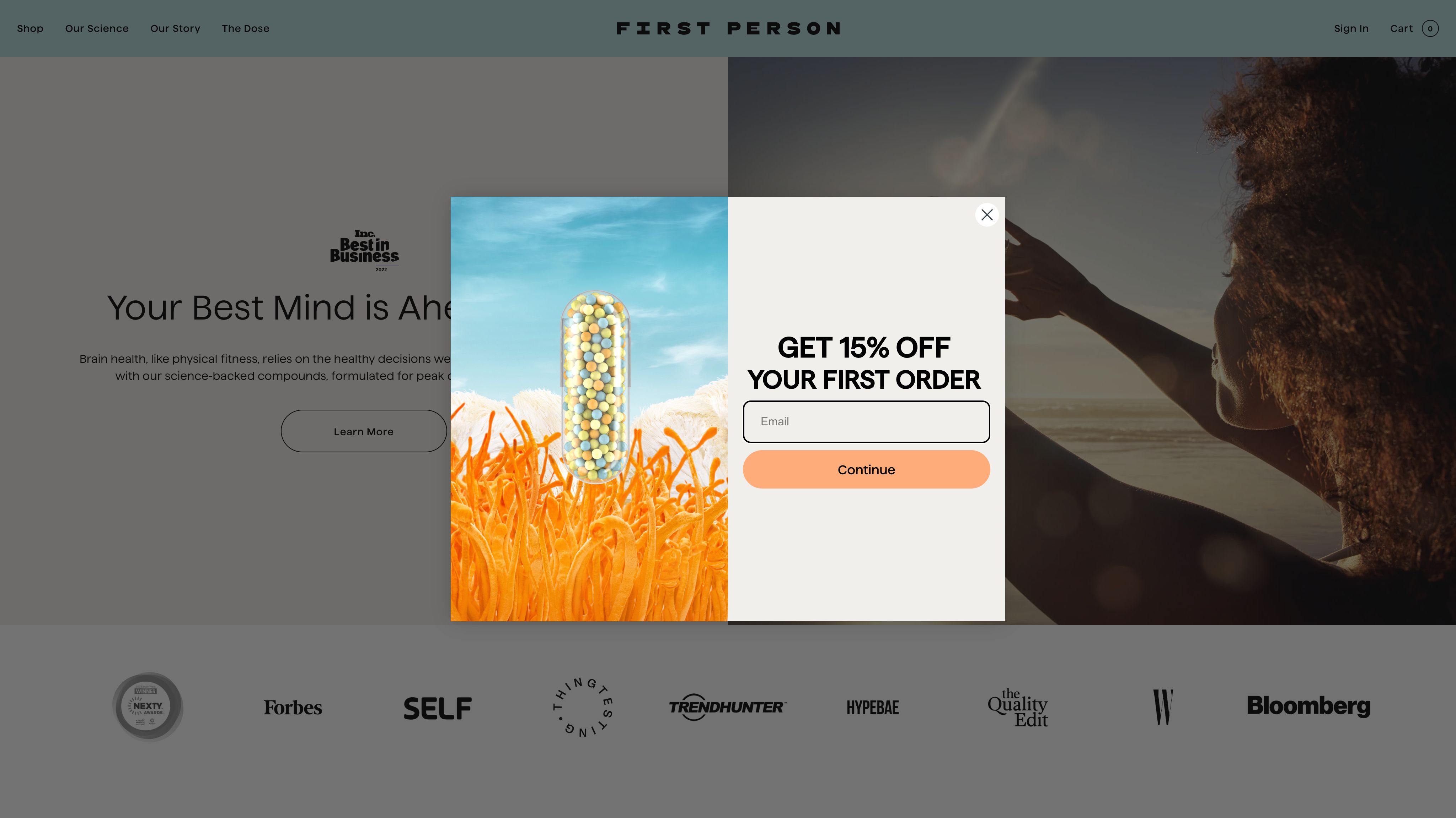 First Person Shopify Plus Theme Optimization screenshot 5