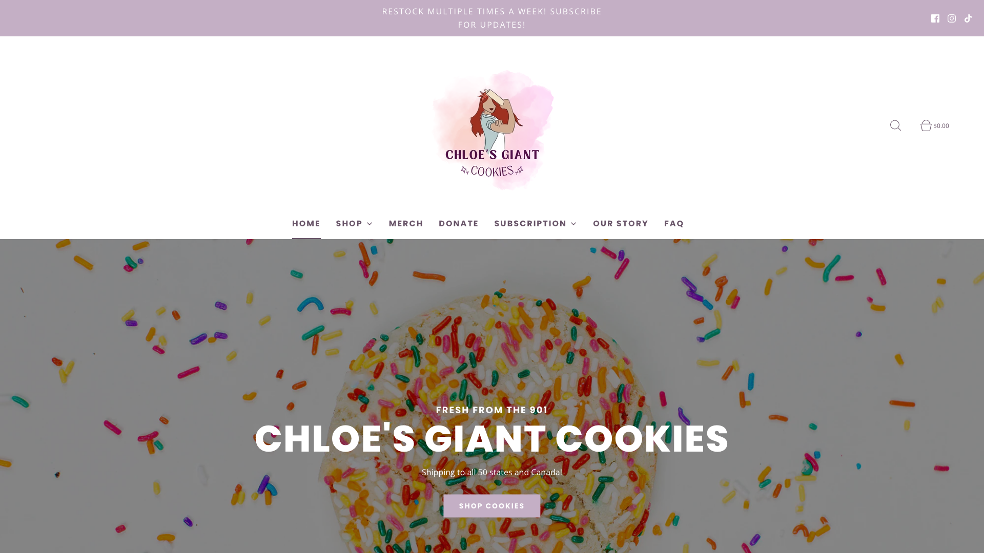 Store Migration for Cookie Bakery screenshot