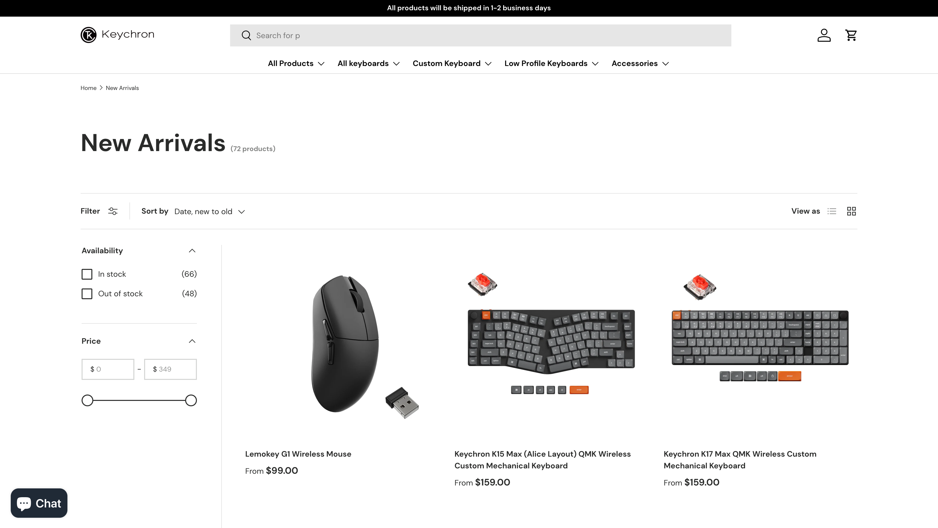 Keychron Website SEO & Google Ads screenshot 4