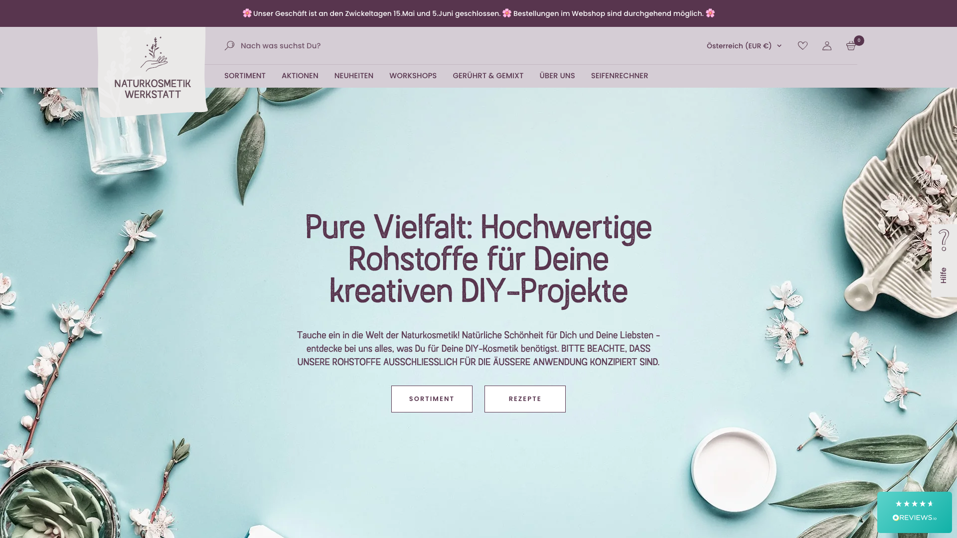 Naturkosmetik Werkstatt