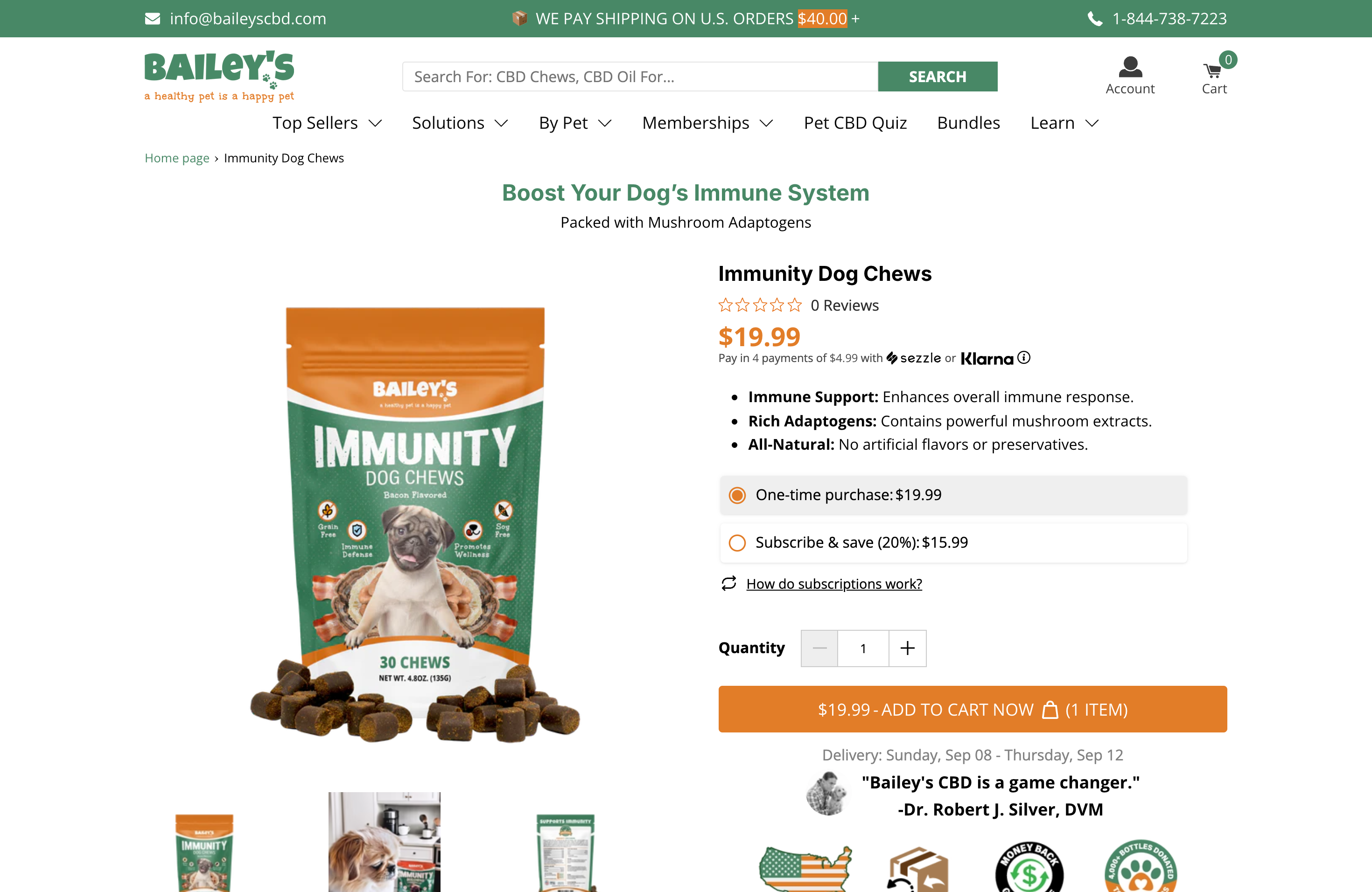 Baileys CBD screenshot 5