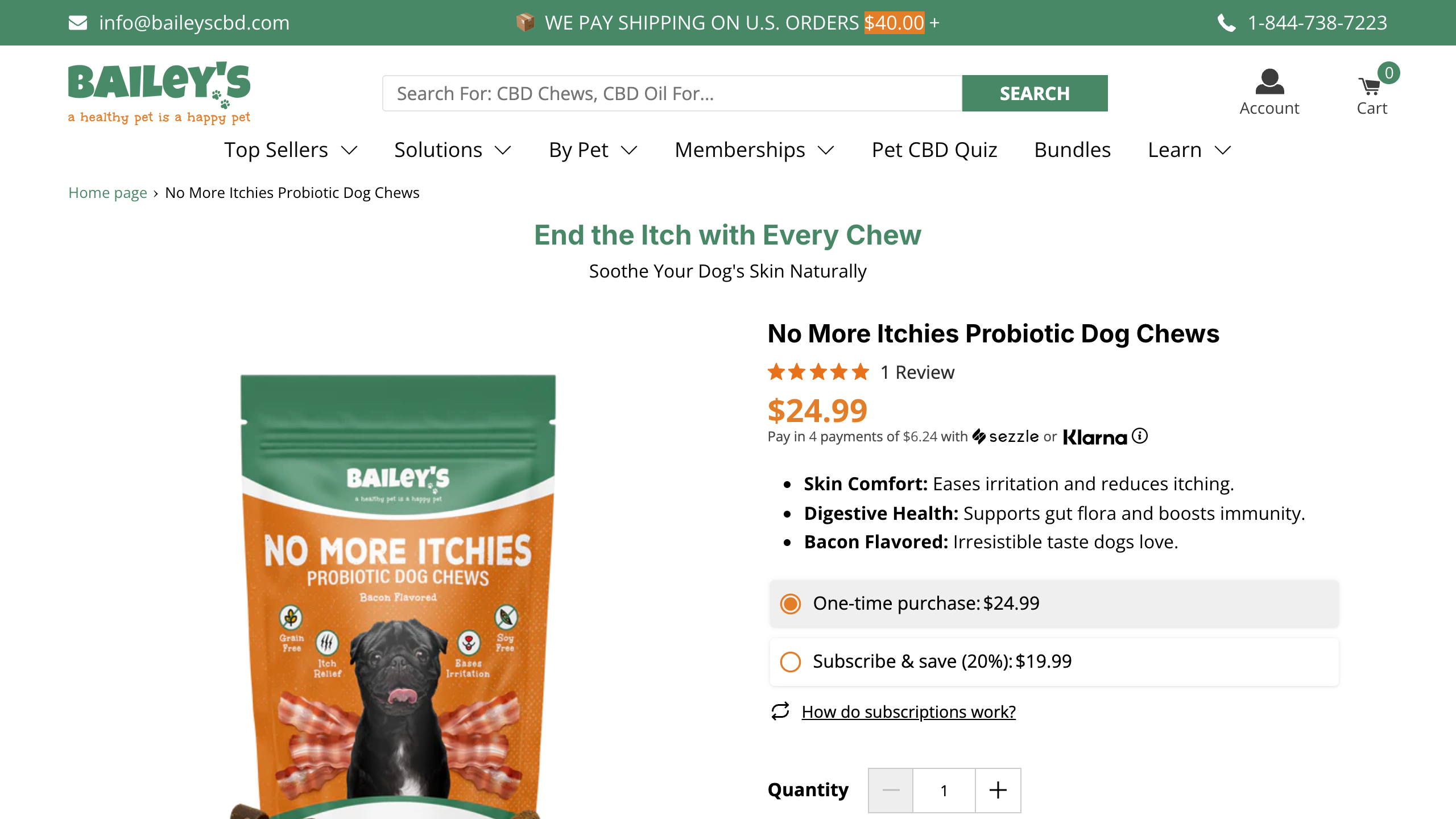 Baileys CBD screenshot 4