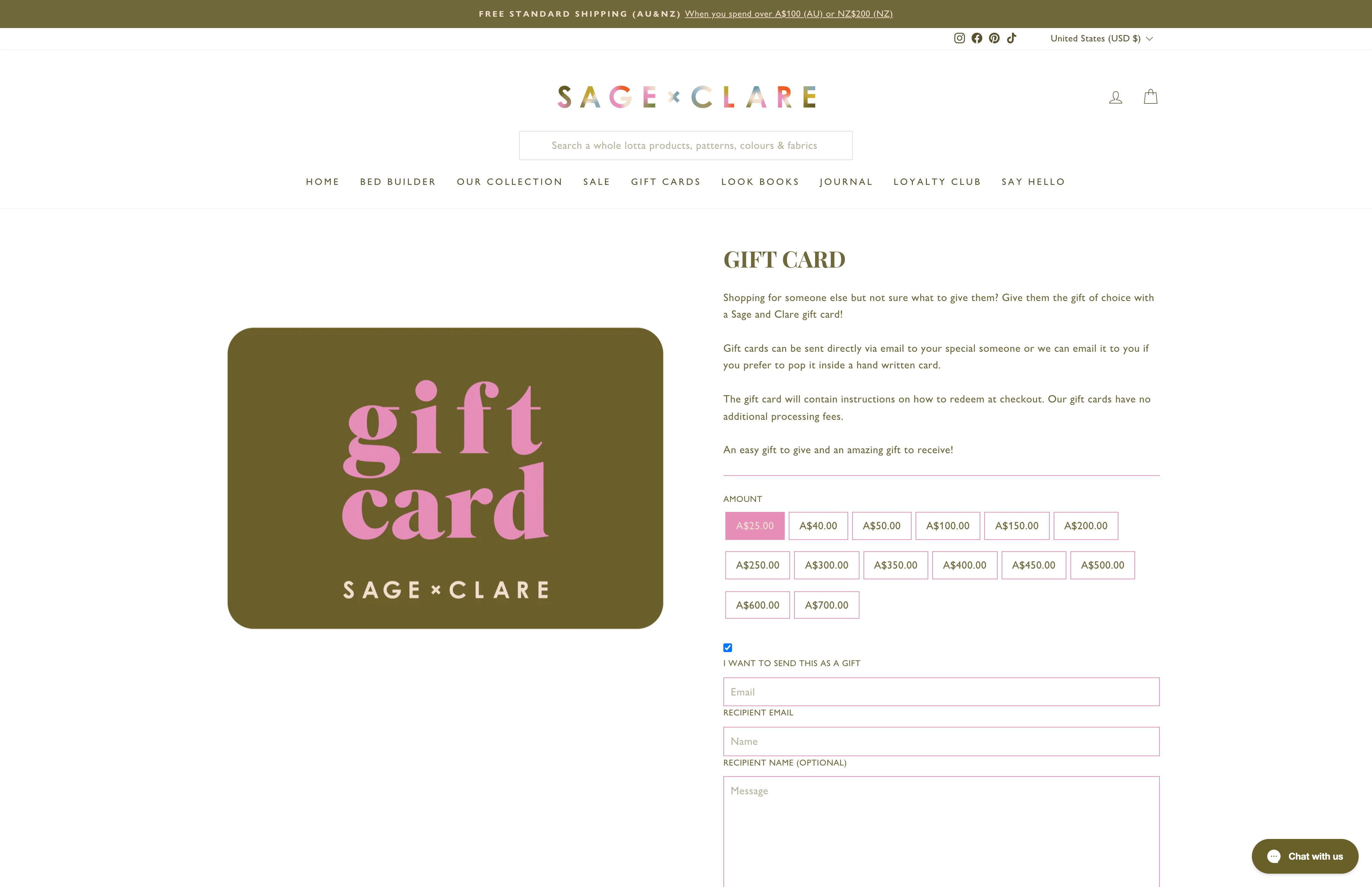 Custom Interactive Bed Builder for Sage x Clare