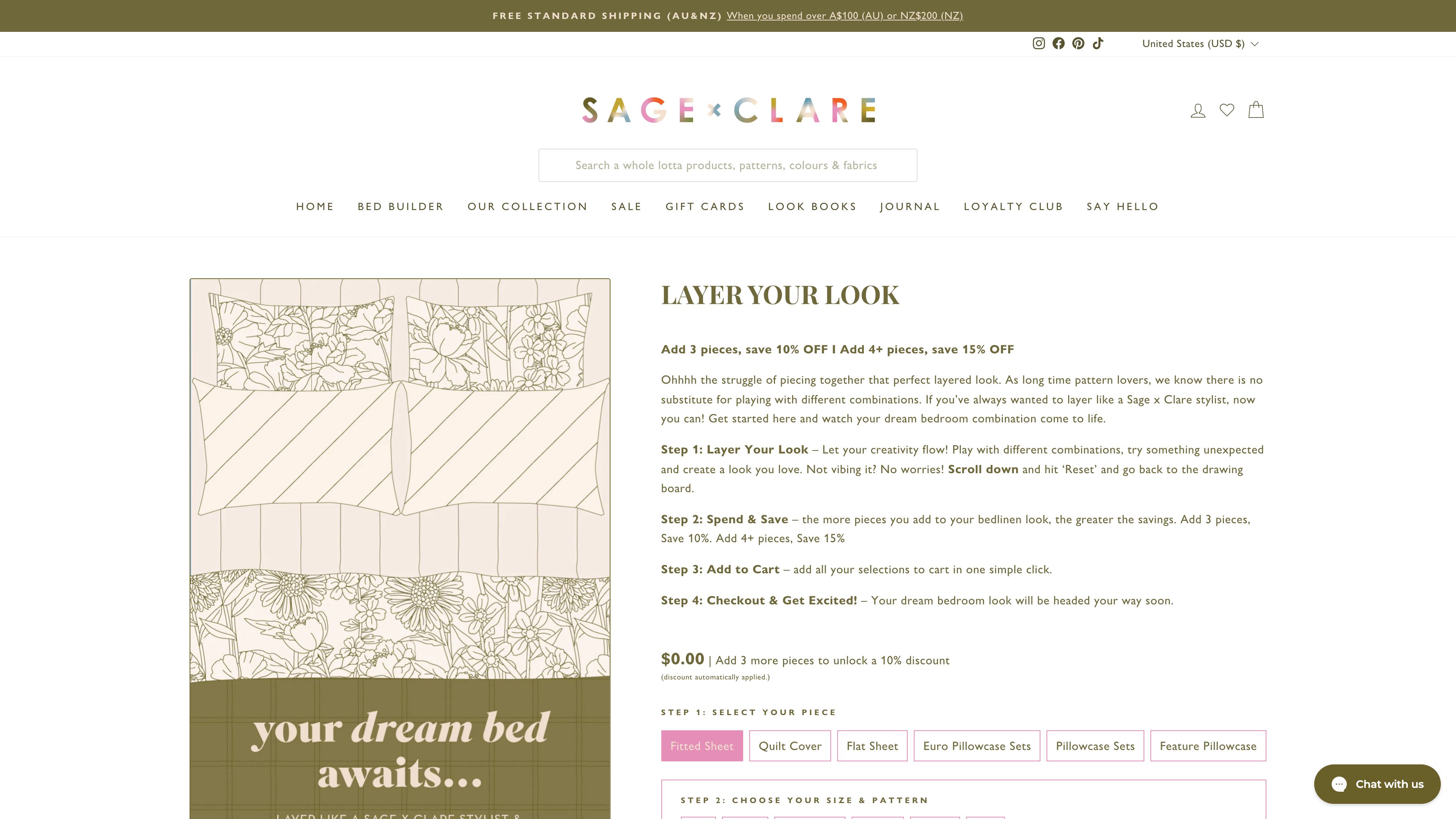 Sage x Clare Bed Builder screenshot 5