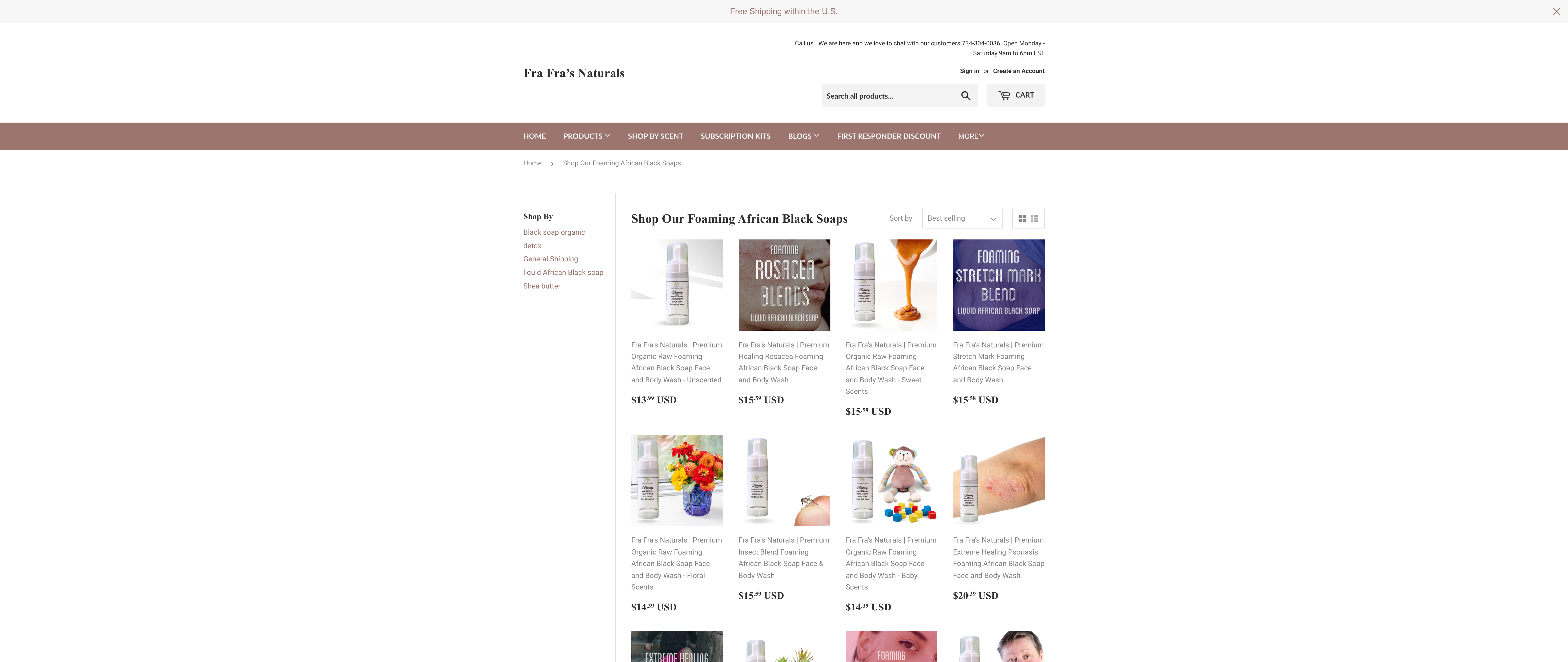 Fra Fra's Naturals | US based Skincare brands with deep Ghanaian Roots screenshot 3