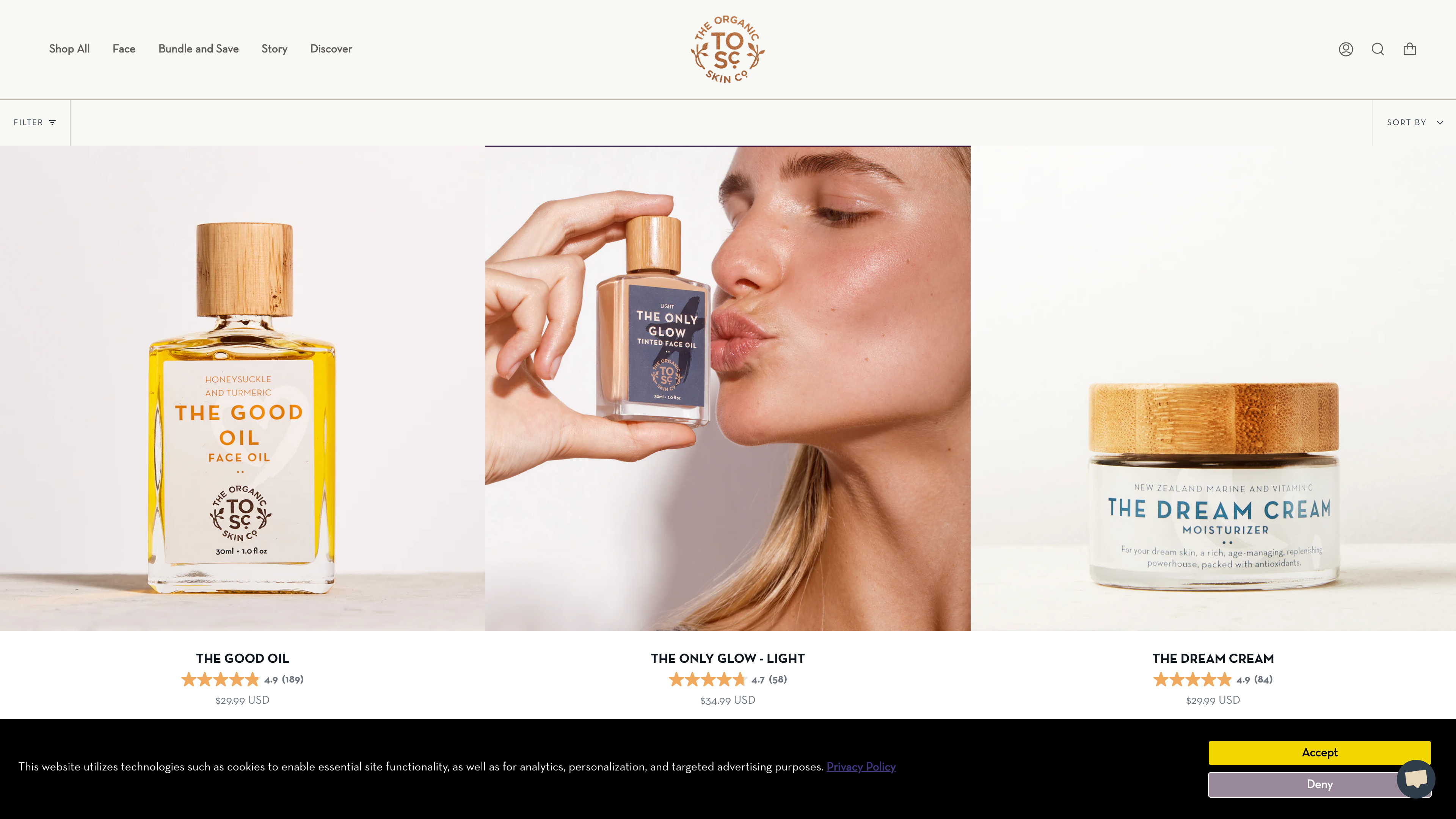 The Organic Skin Co screenshot 2