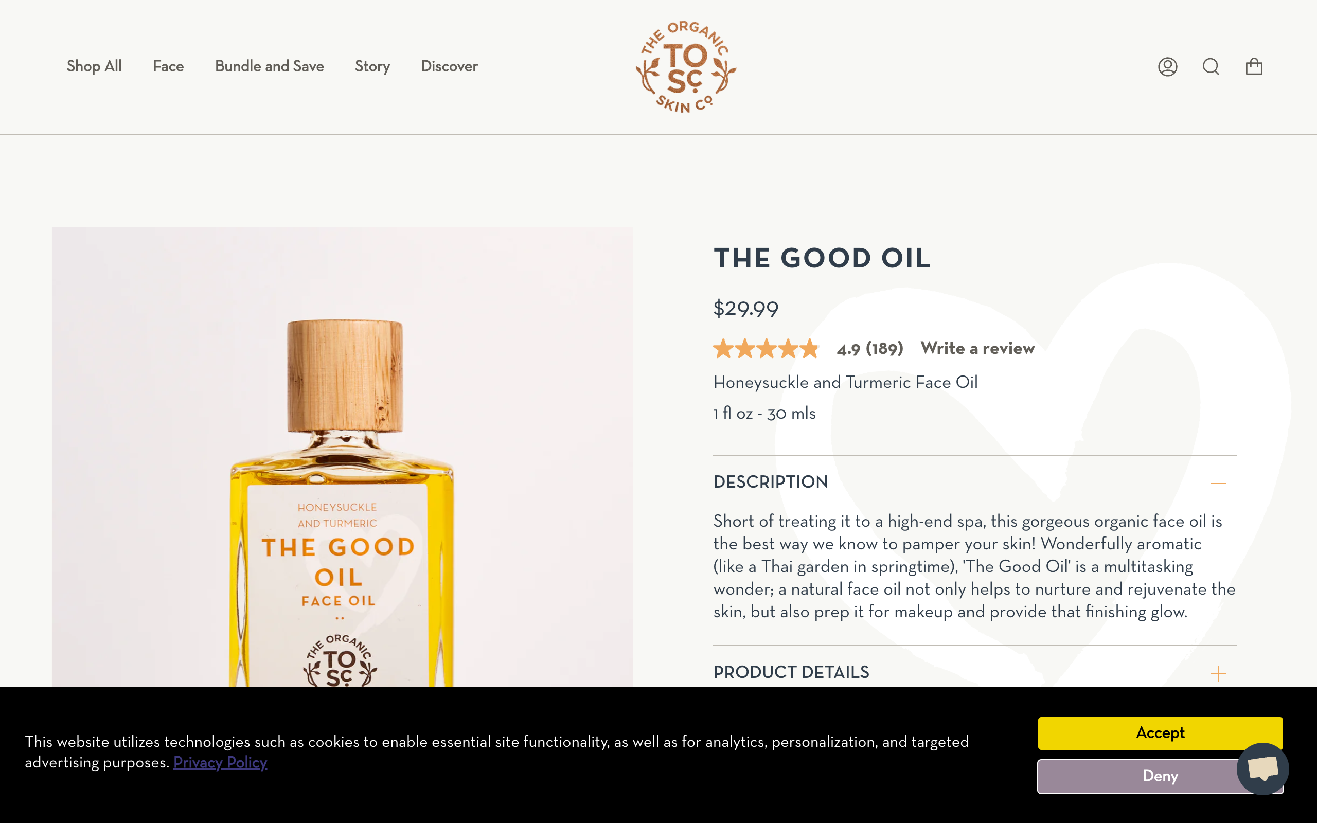 The Organic Skin Co screenshot 5