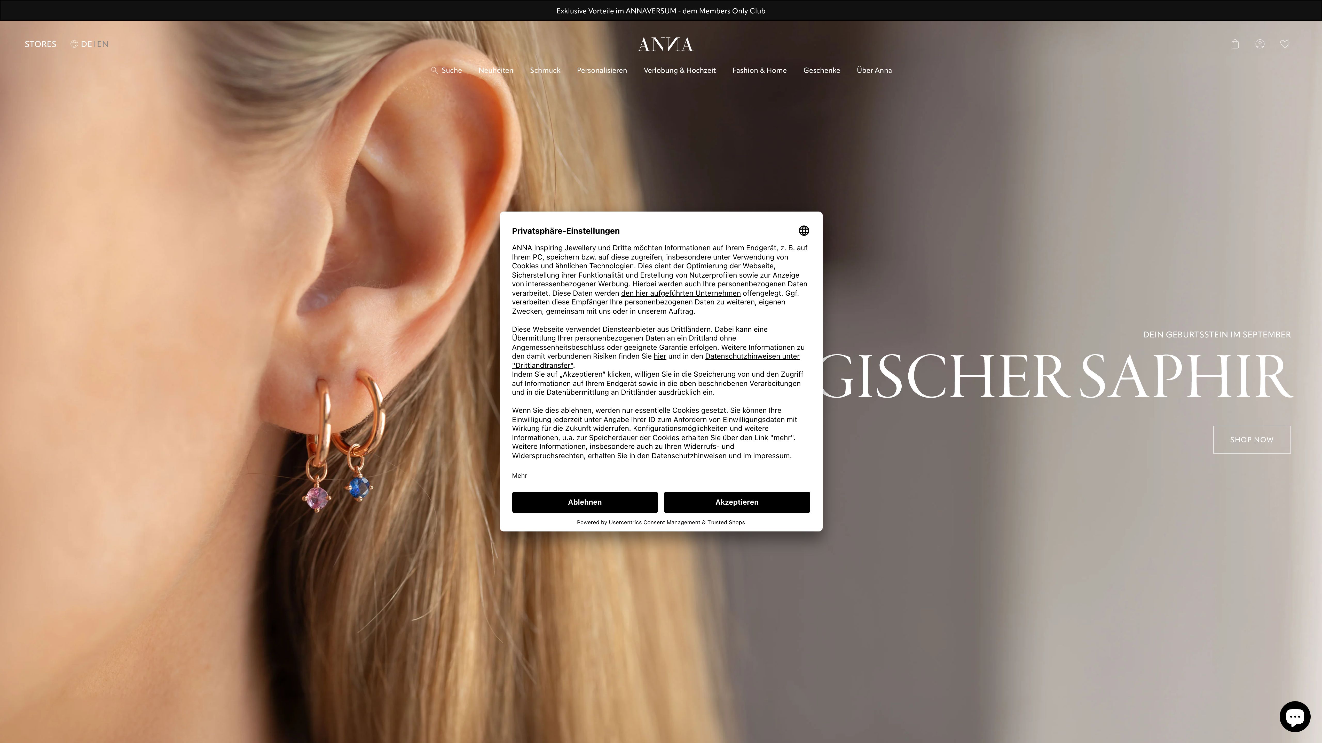 ANNA - Shopmigration von Magento zu Shopify Plus - 12 POS in 5 Ländern screenshot 5