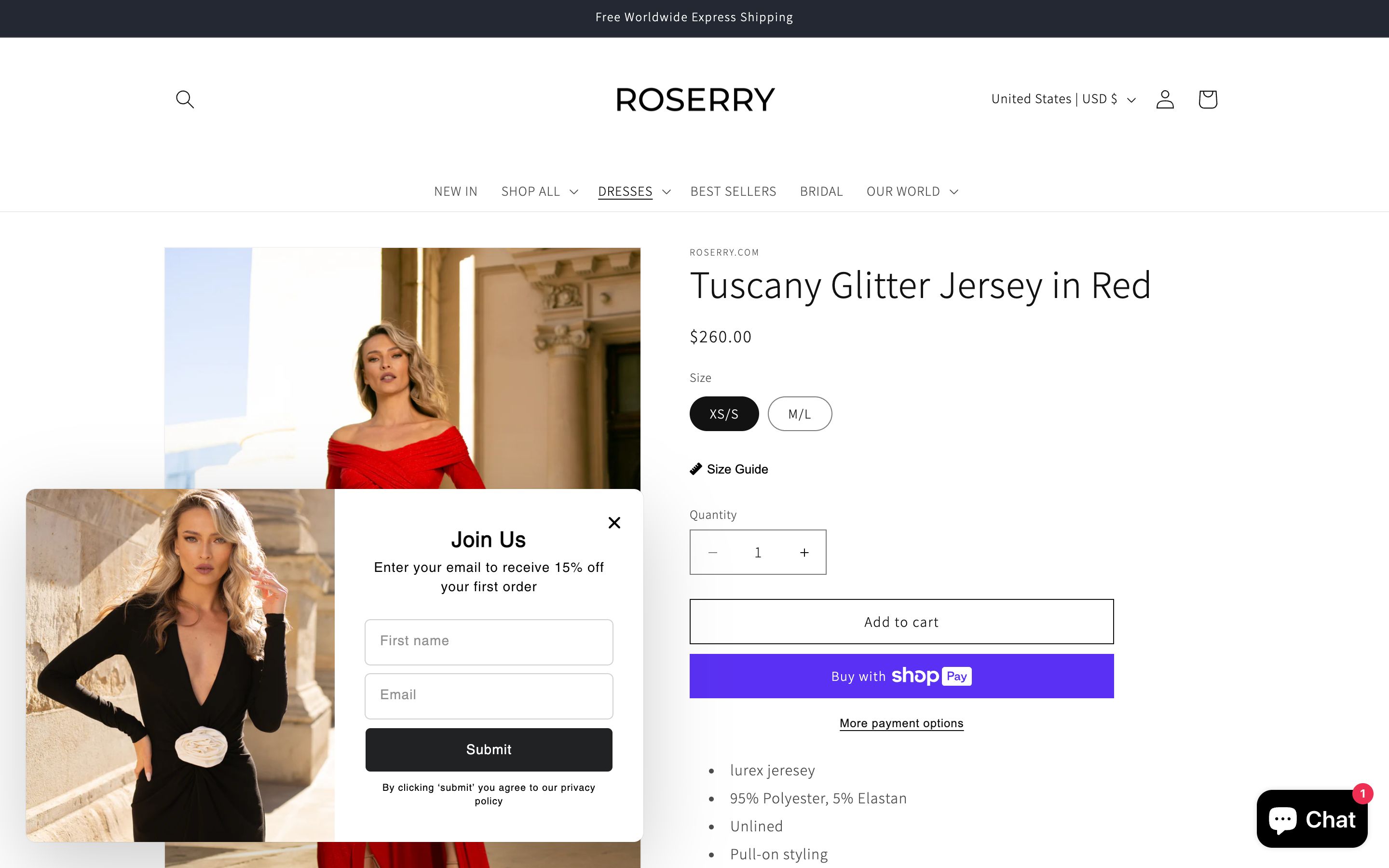 Roserry.com - Romanian Fashion Brand for exclusive dresses screenshot 6