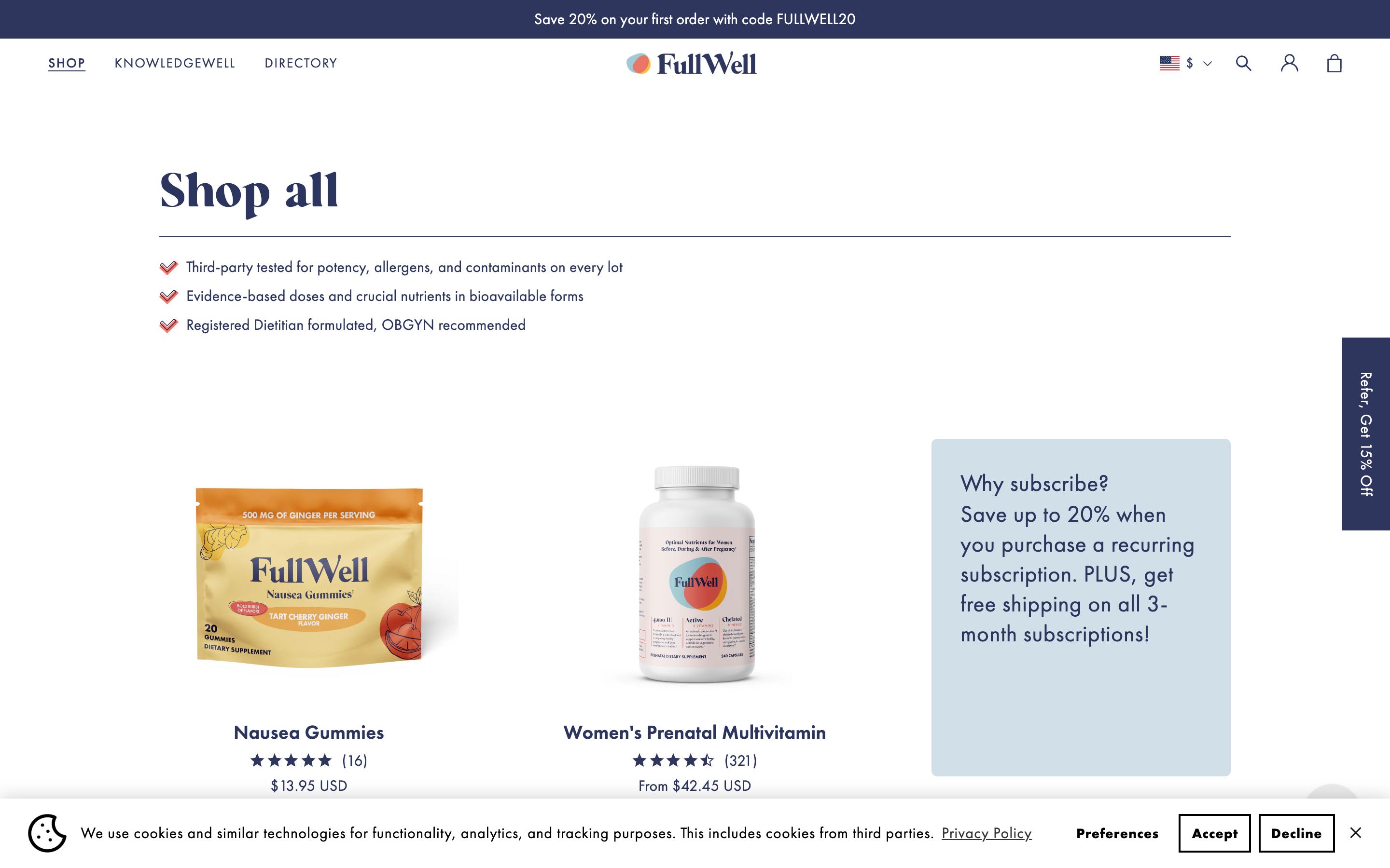 Fullwell Fertility screenshot 2