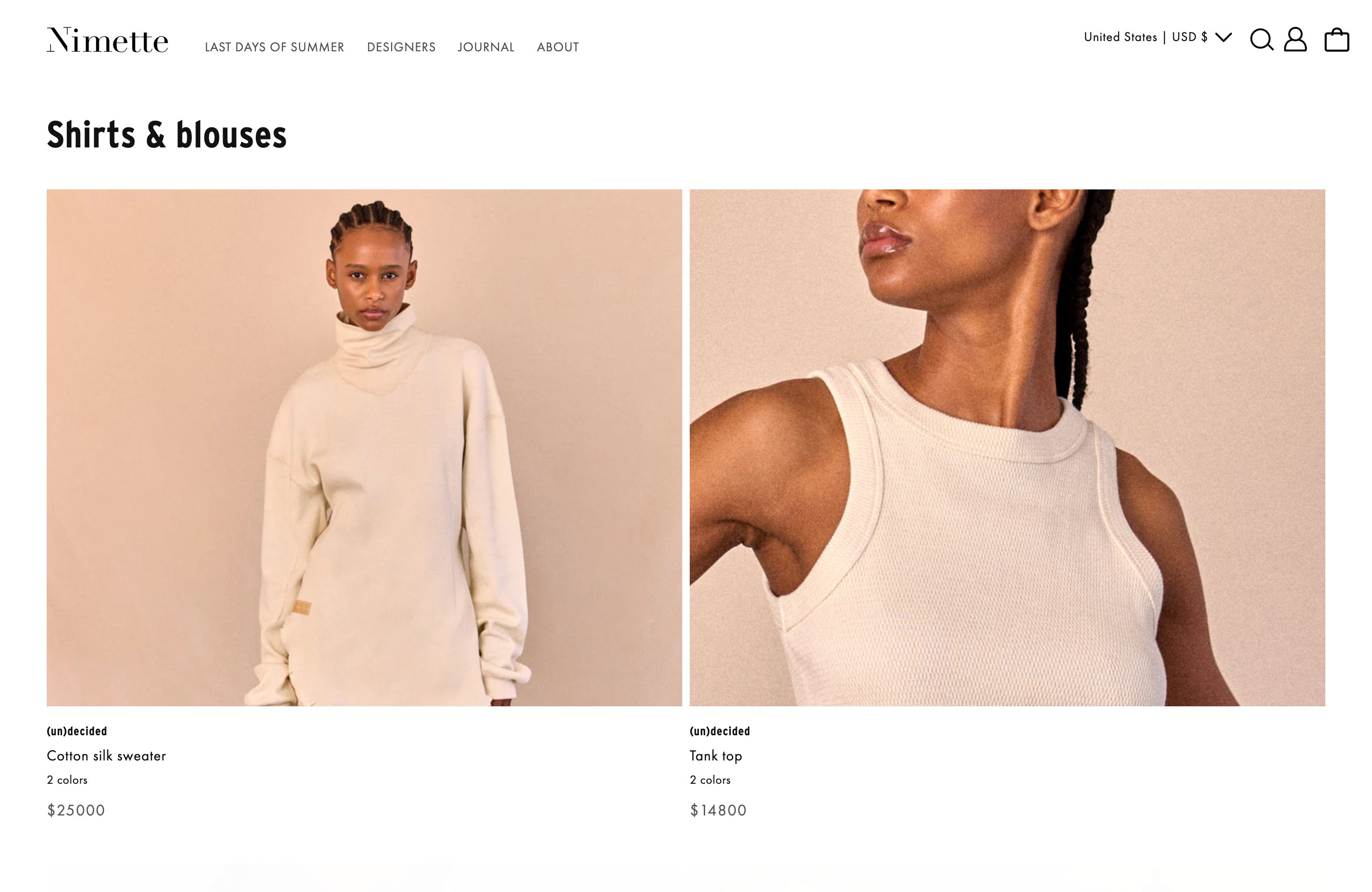 Nimette Paris : vestiaire unique, composé de pièces exclusives. screenshot 2