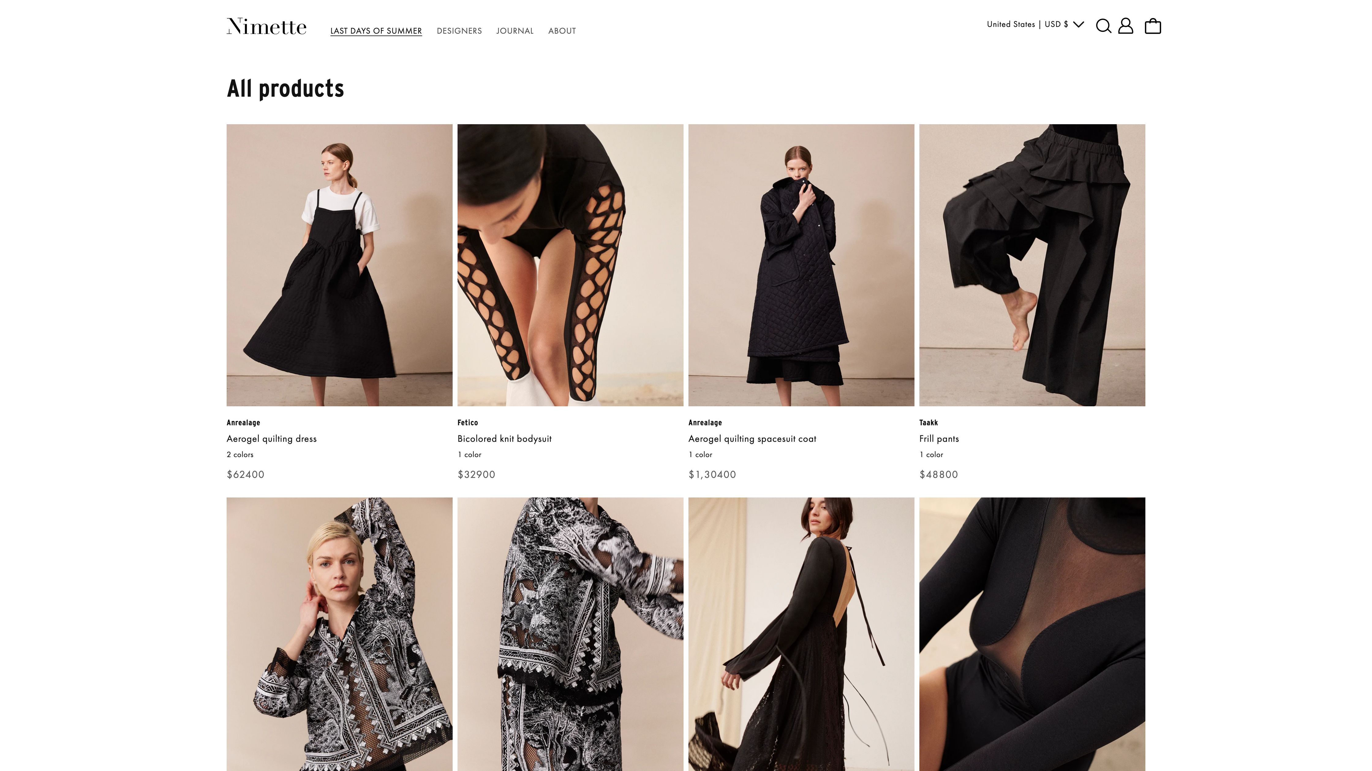 Nimette Paris : vestiaire unique, composé de pièces exclusives. screenshot 3