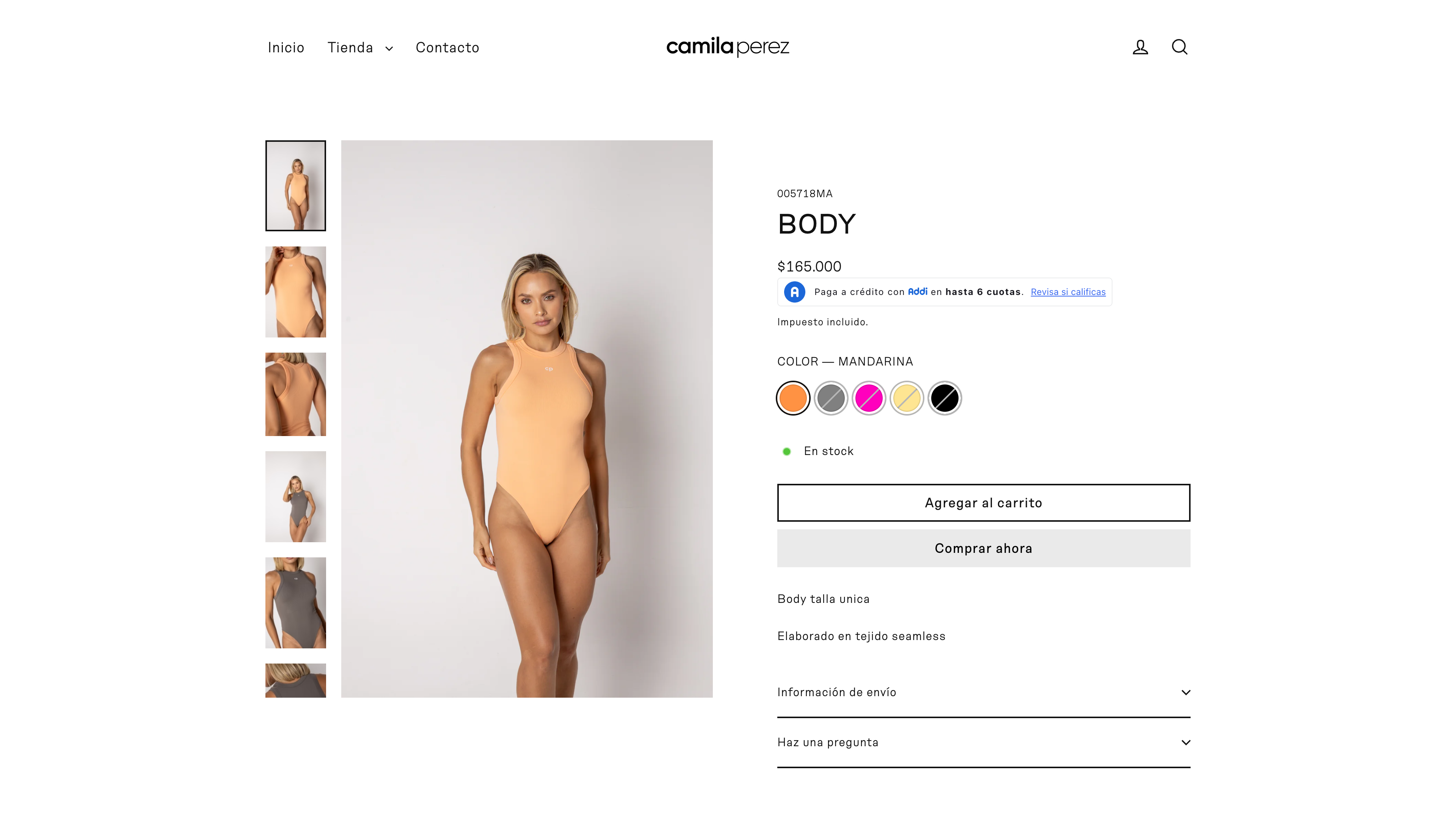 Camila Pérez Sport screenshot 3