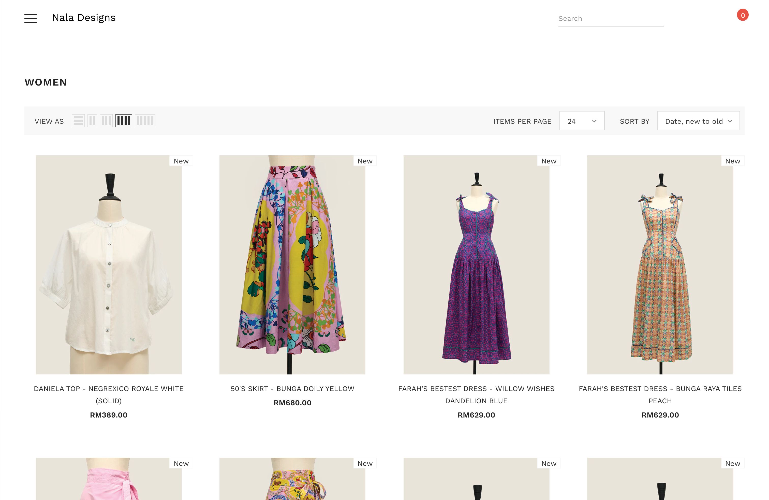 Nala Designs screenshot