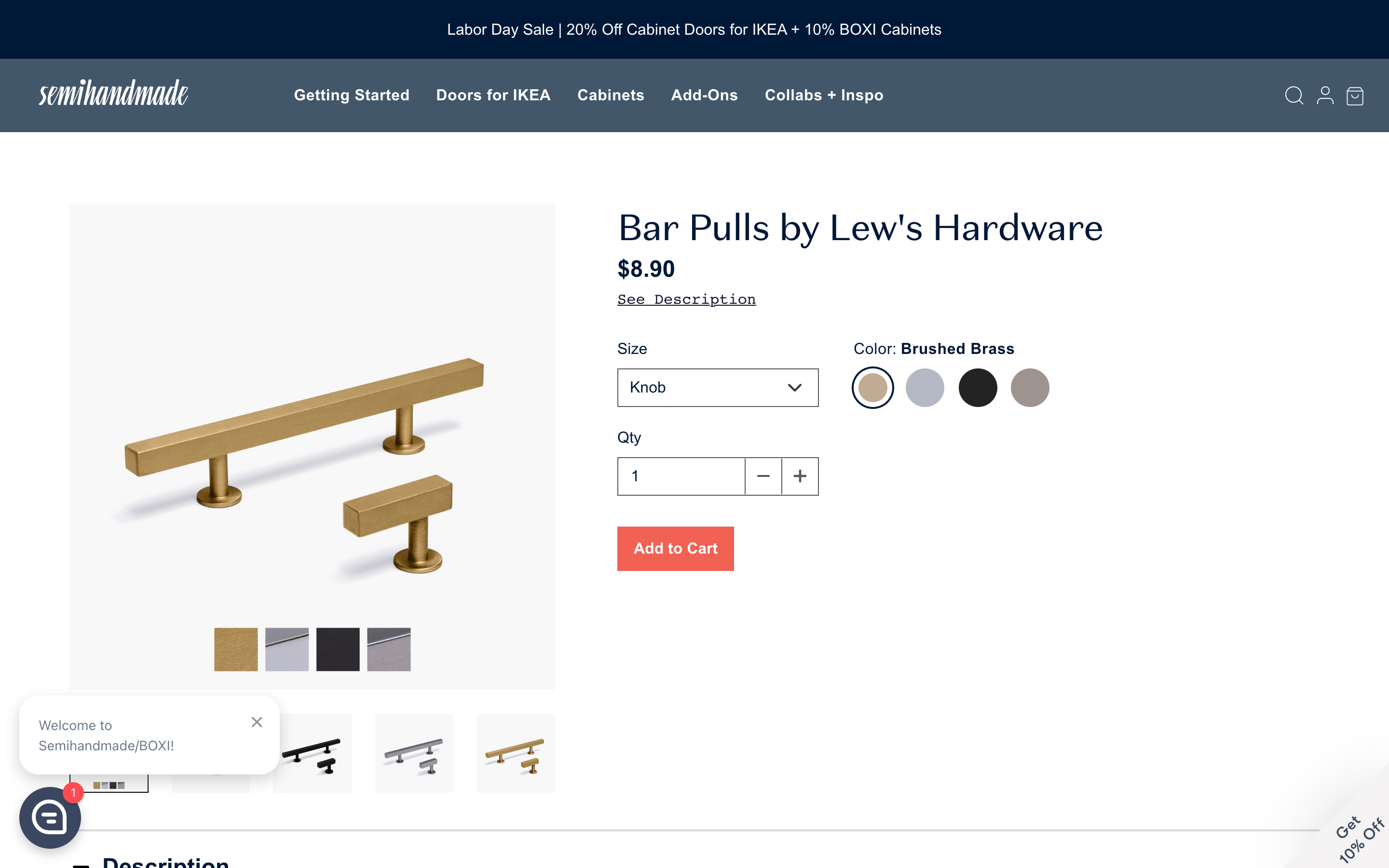 Semihandmade: Full Custom Shopify Theme + Shopify Custom App screenshot 4