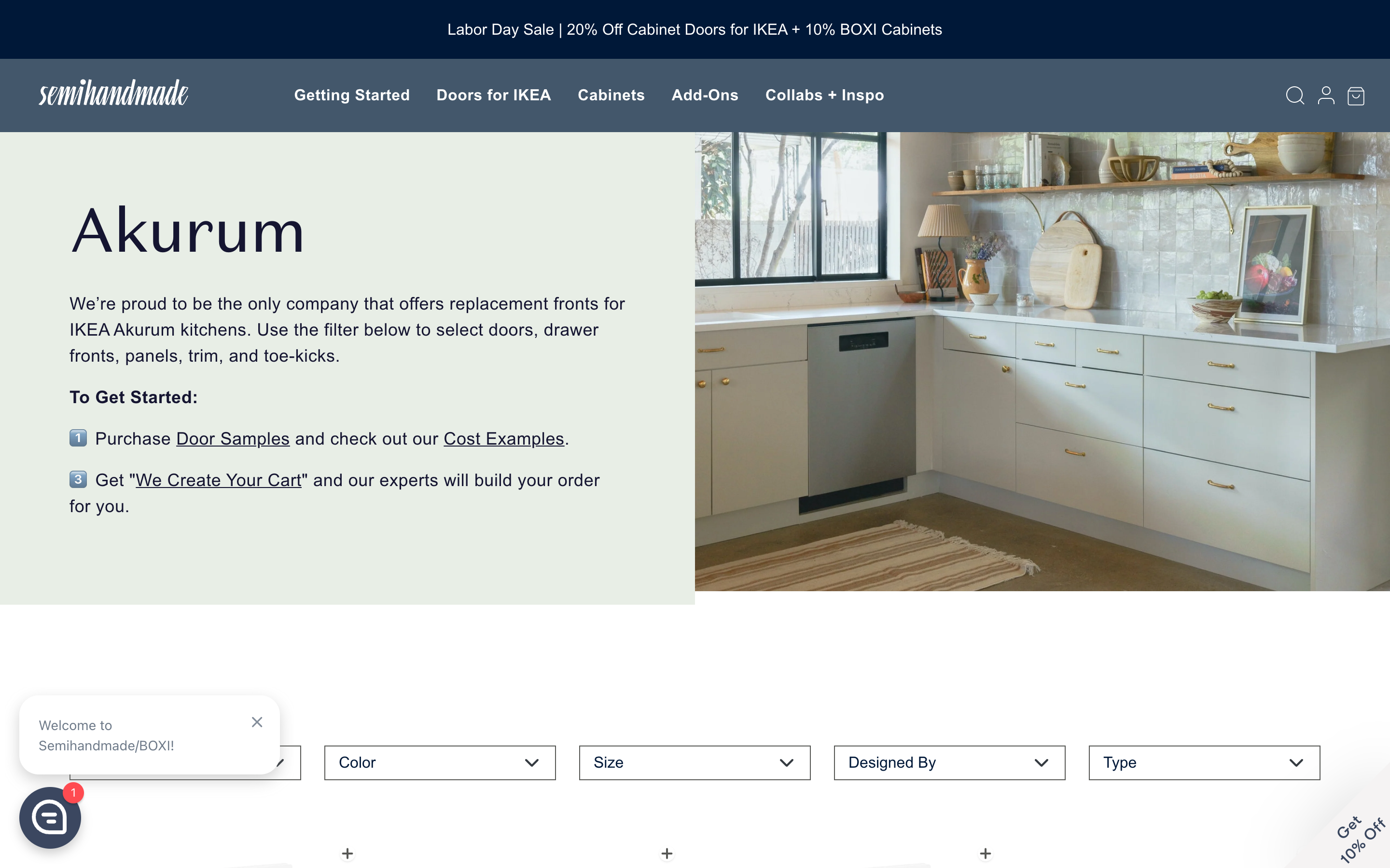 Semihandmade: Full Custom Shopify Theme + Shopify Custom App screenshot 3