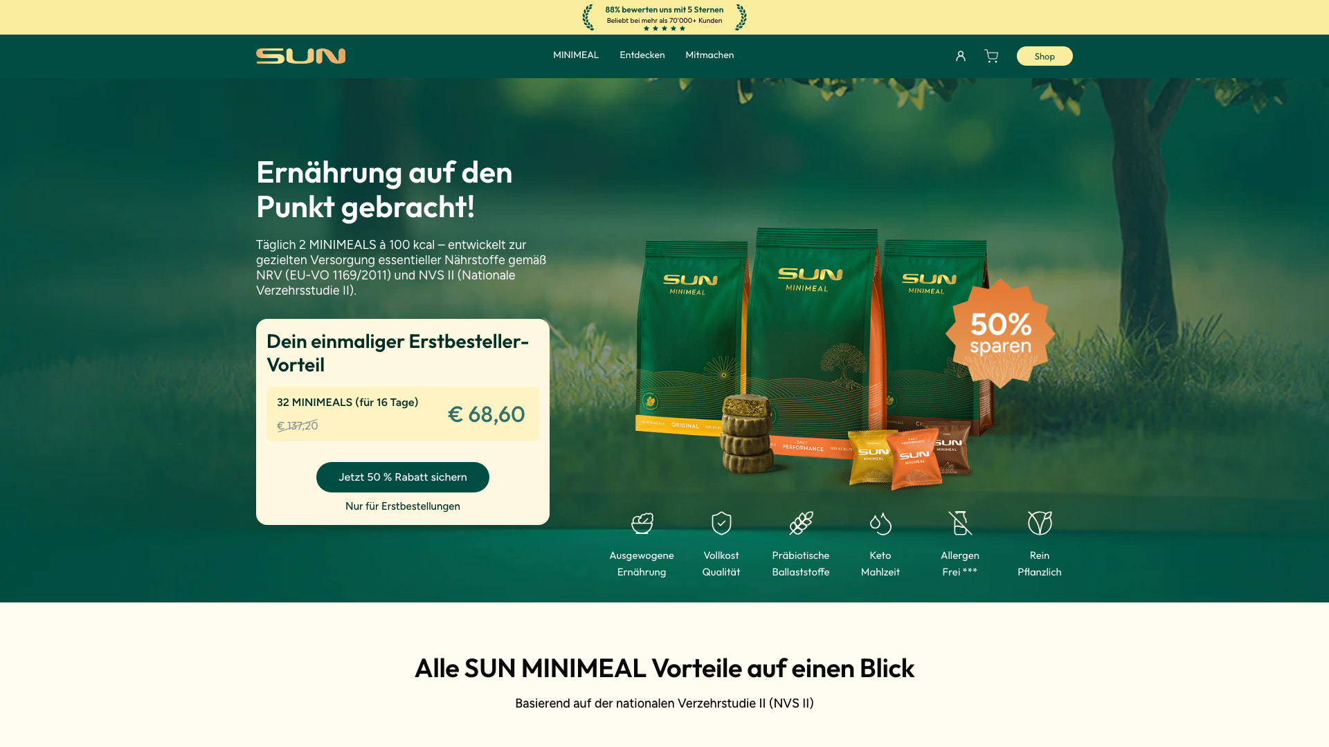 SUN MINIMEAL